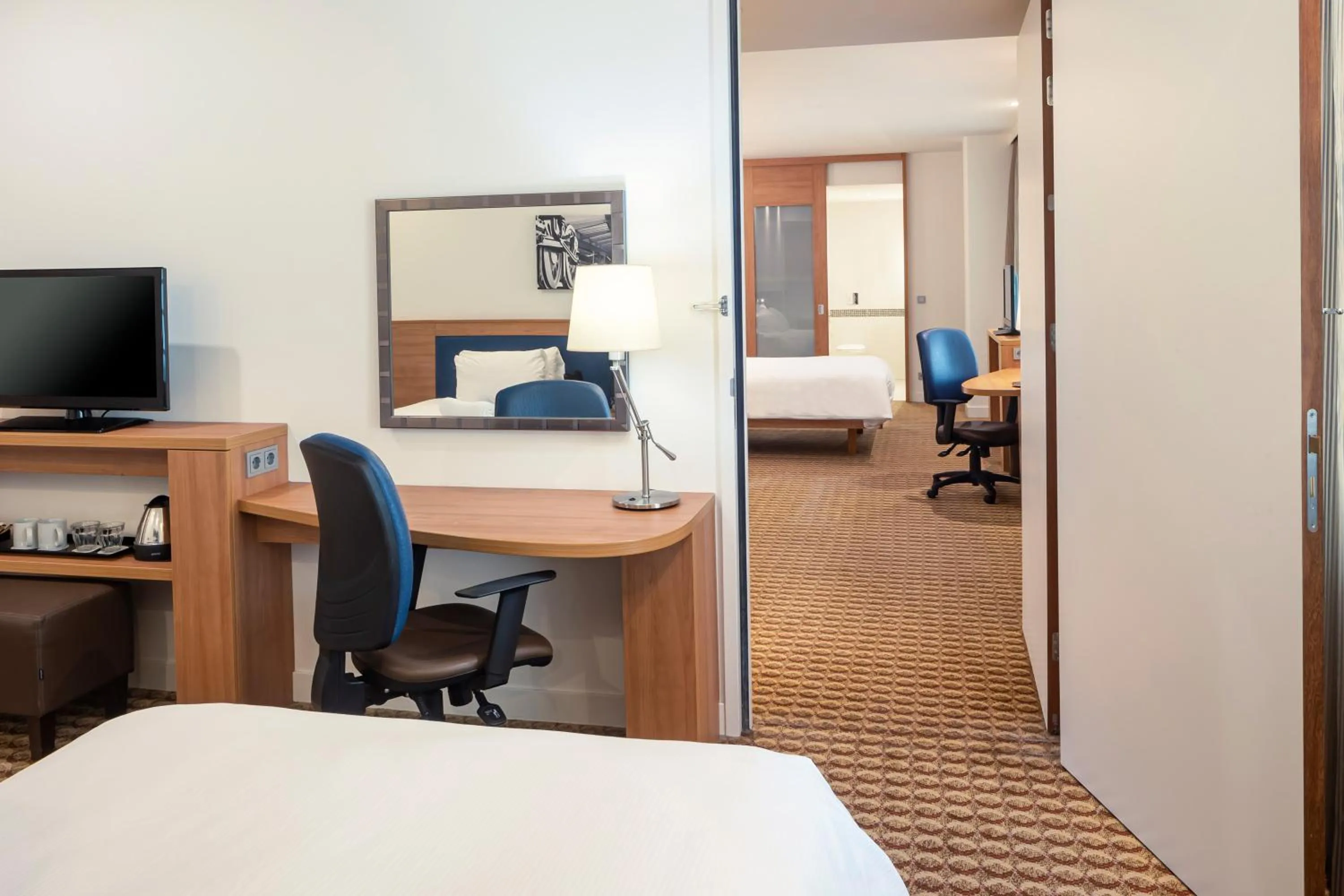 Bed in Hampton by Hilton Amsterdam Airport Schiphol