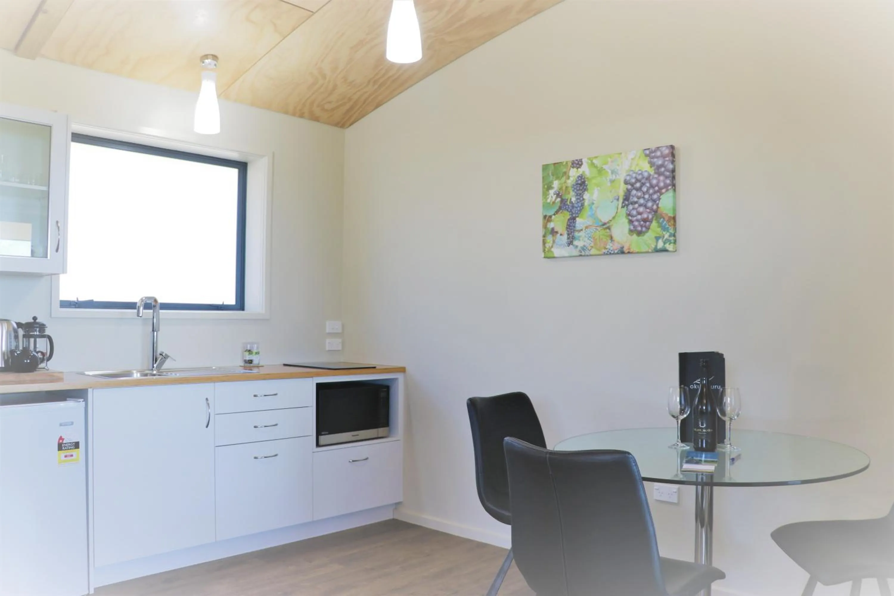 Coffee/tea facilities in Chalets at Okurukuru