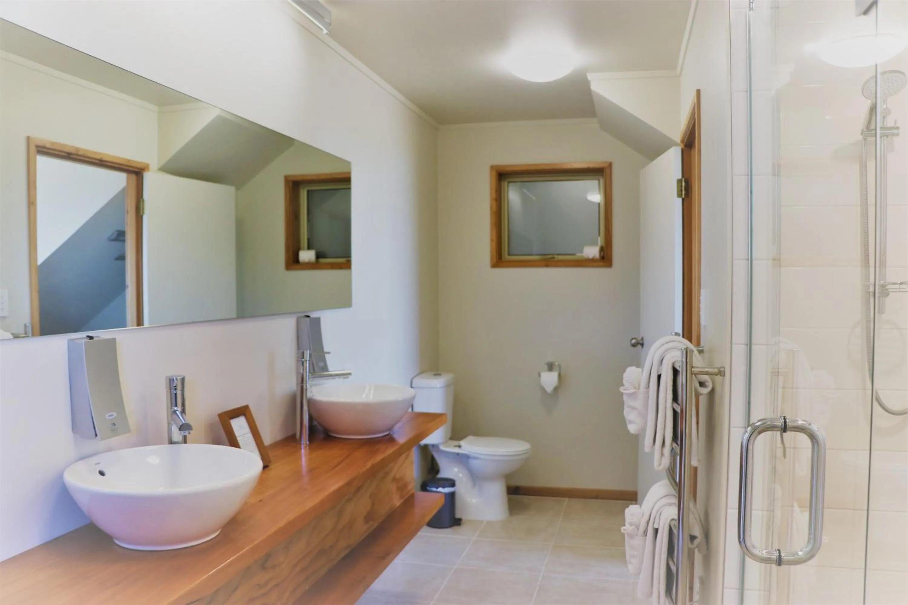 Shower in Chalets at Okurukuru