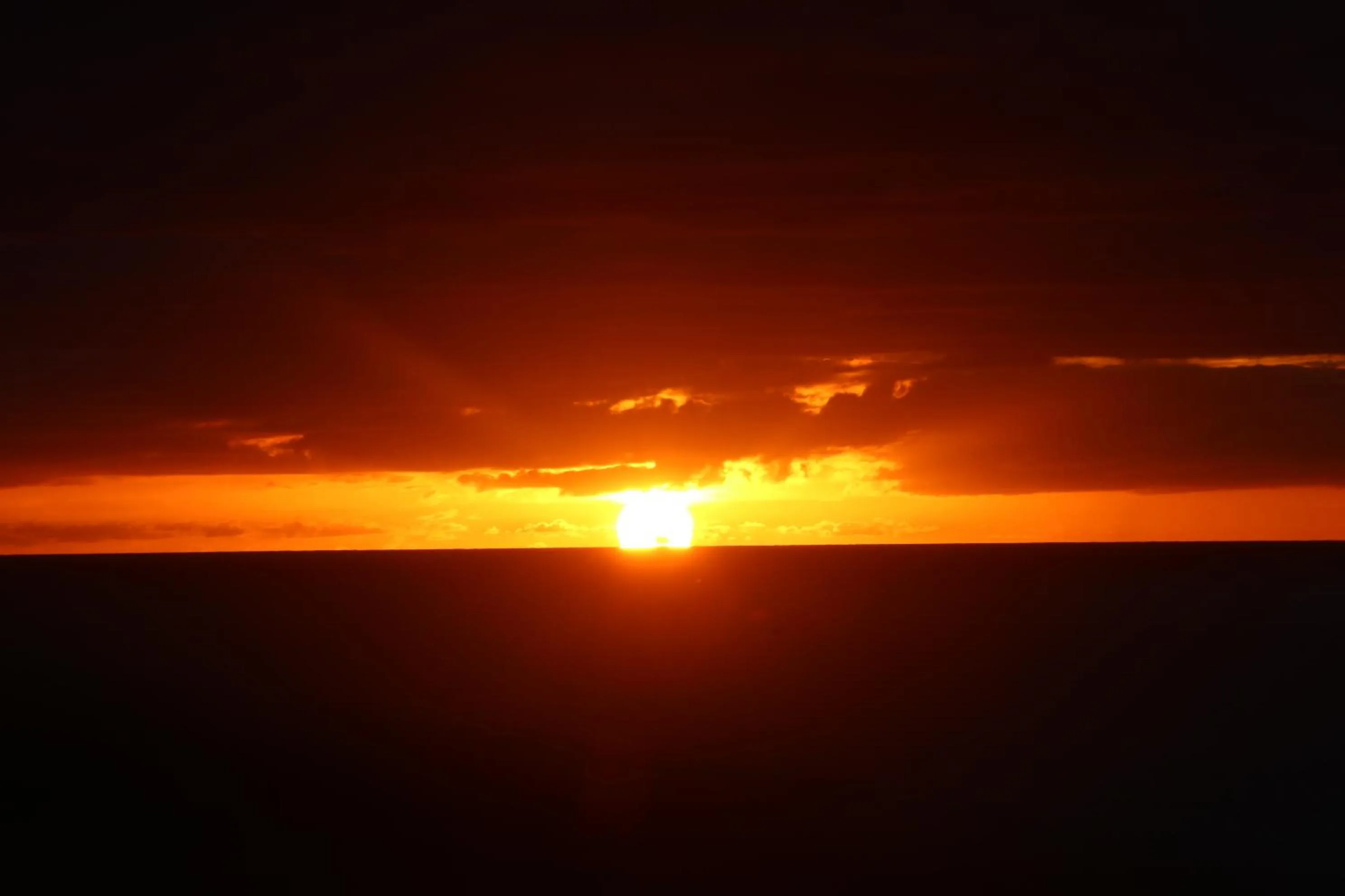 Sunset in Chalets at Okurukuru