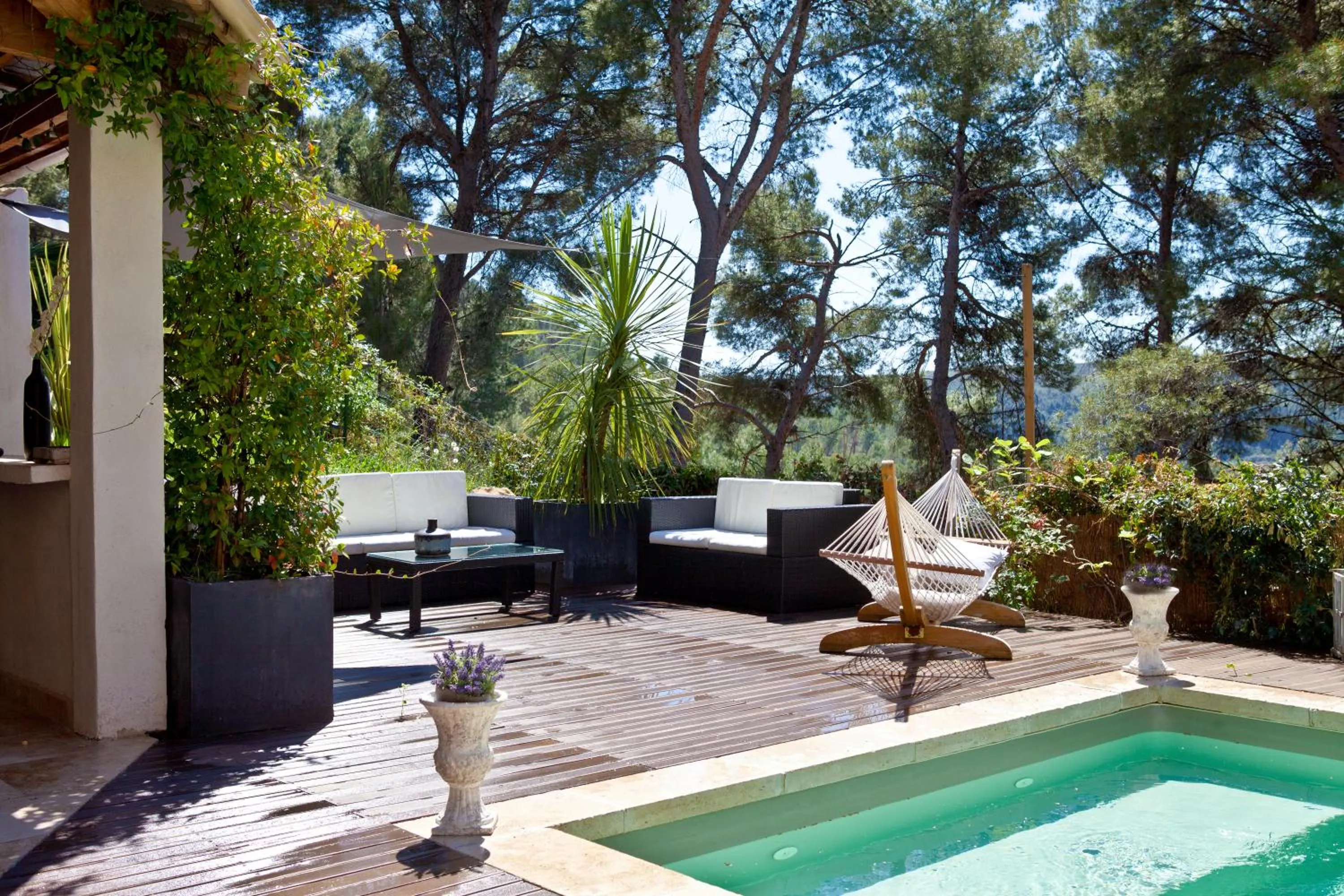 Patio in Le Mas des Roches à Velaux