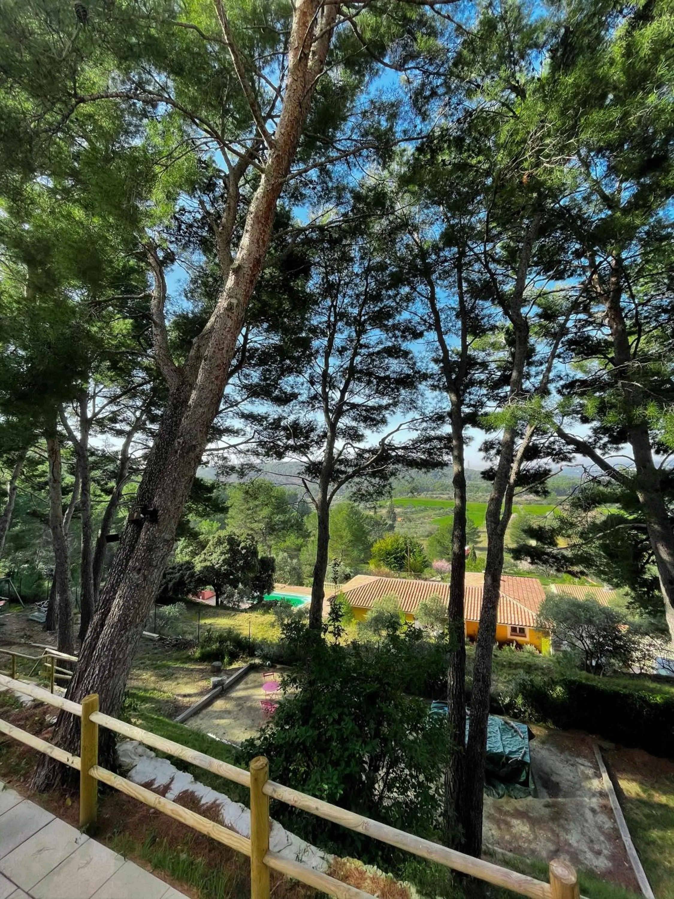 Natural landscape in Le Mas des Roches à Velaux