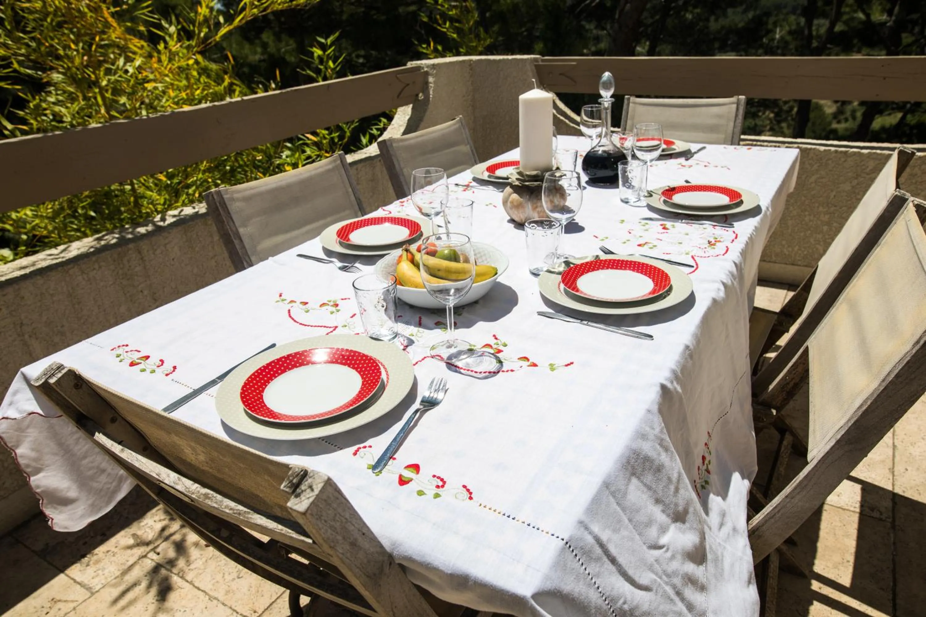 Balcony/Terrace in Le Mas des Roches à Velaux