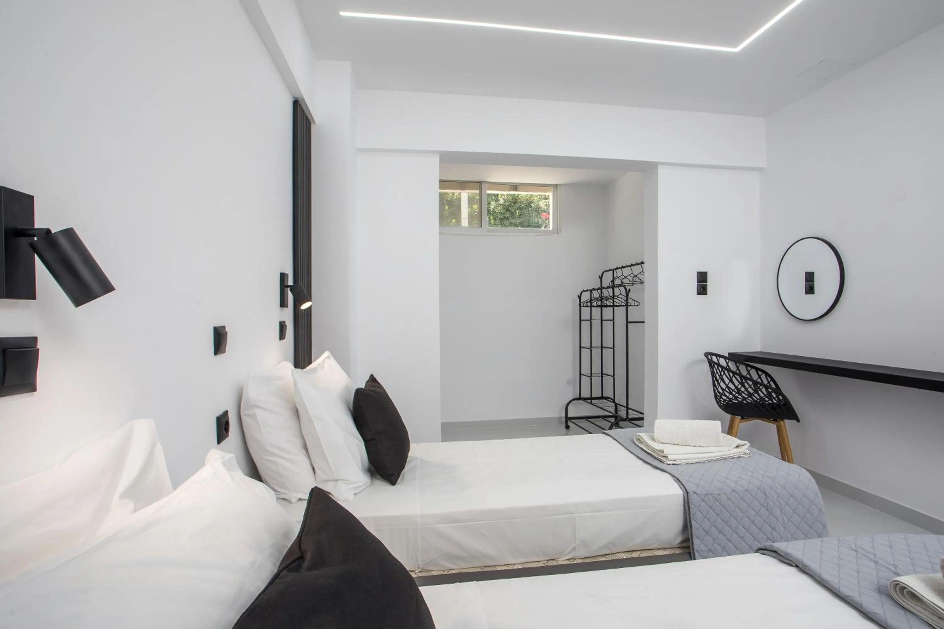 Bed in Vickys Faliraki