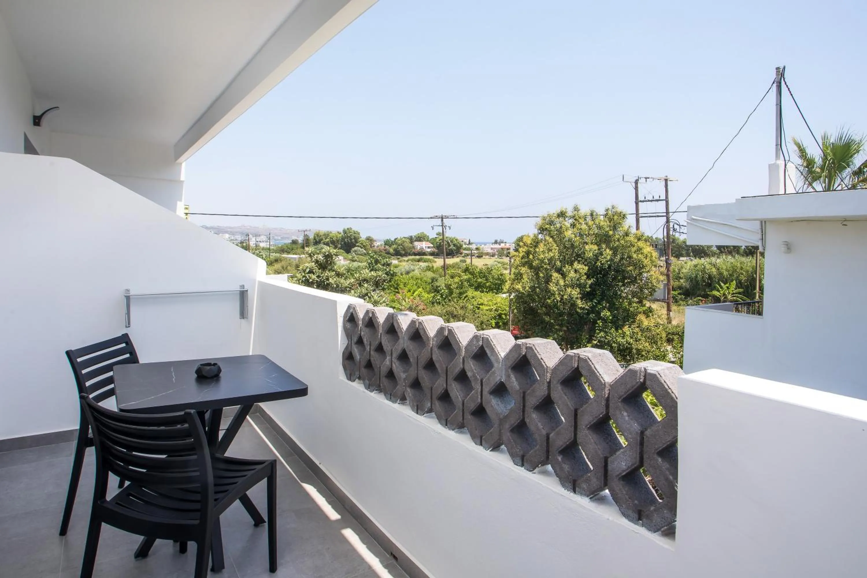 Balcony/Terrace in Vickys Faliraki