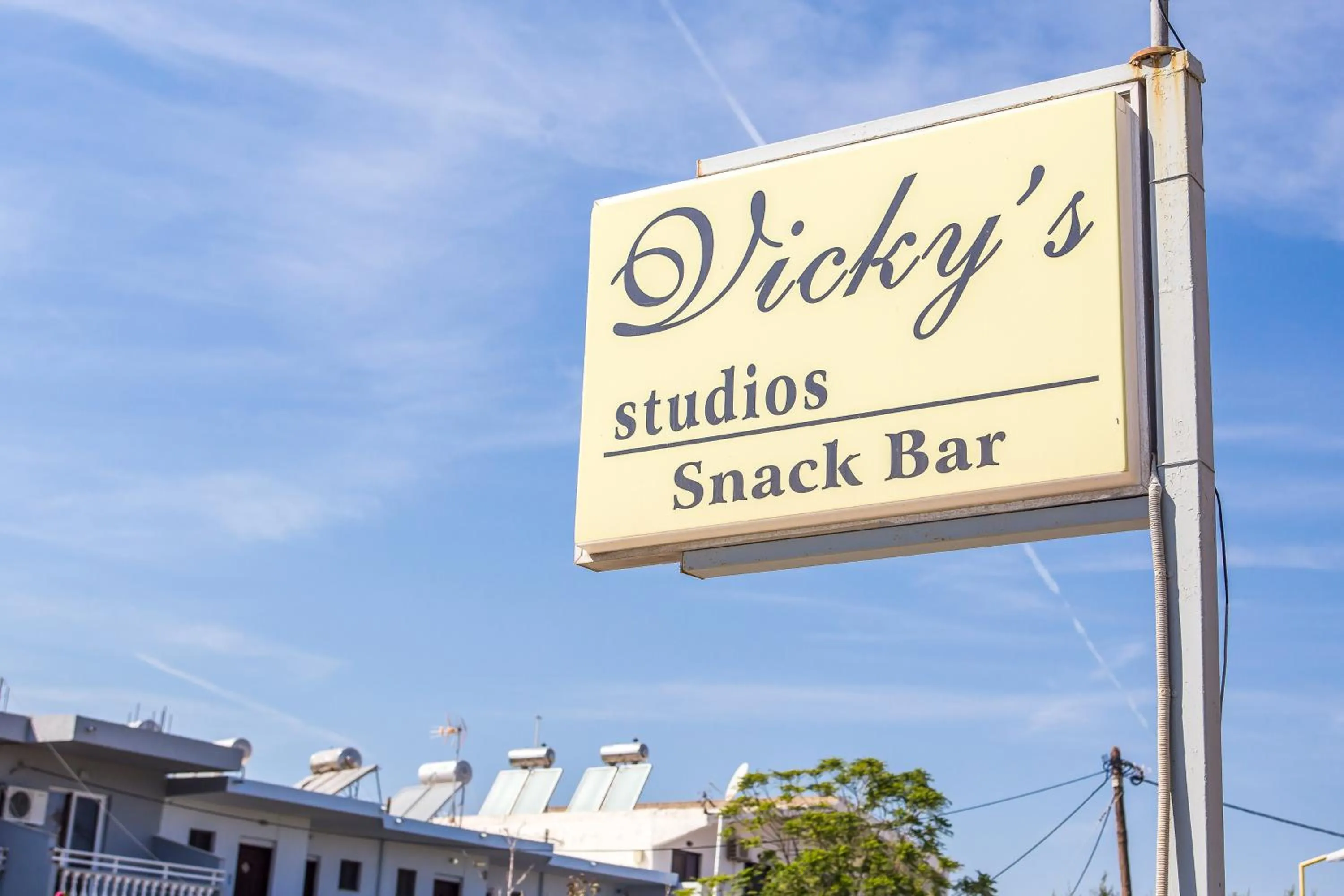 Property logo or sign in Vickys Faliraki