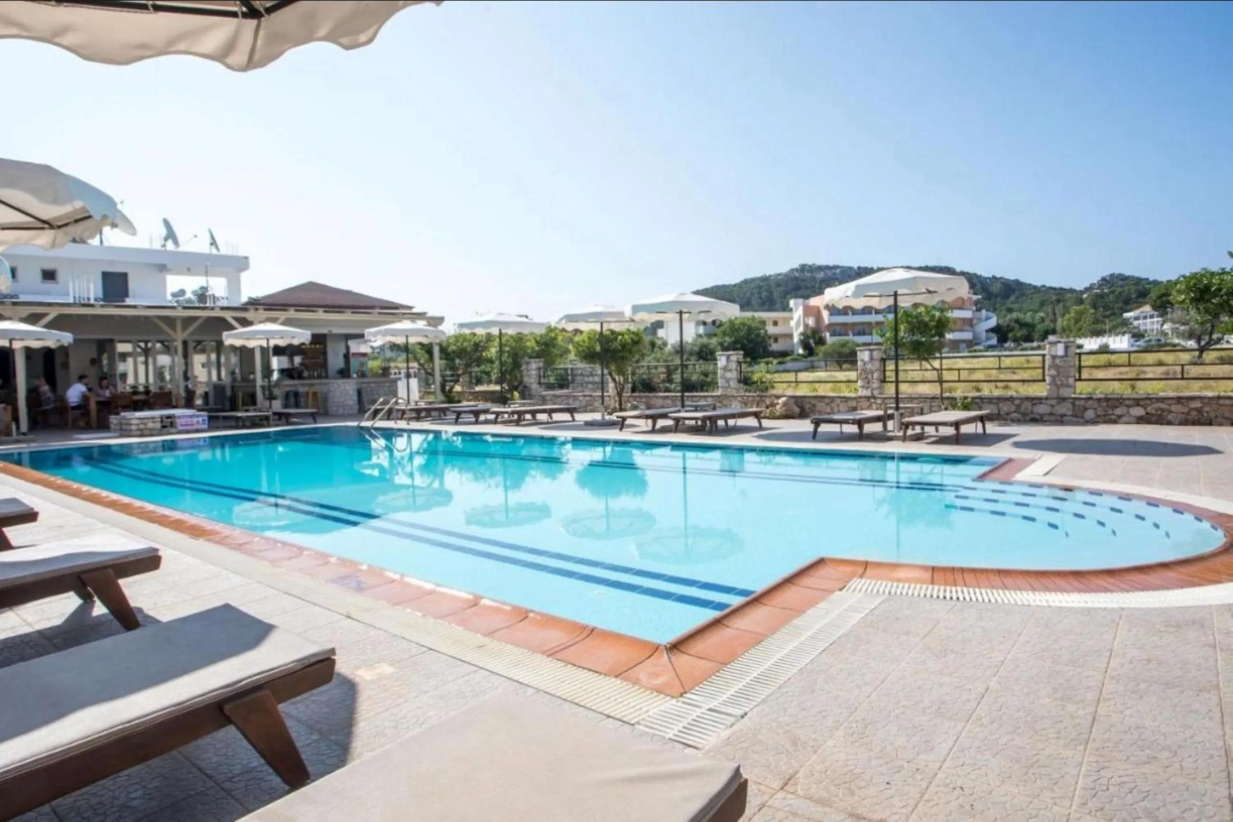 Swimming pool in Vickys Faliraki