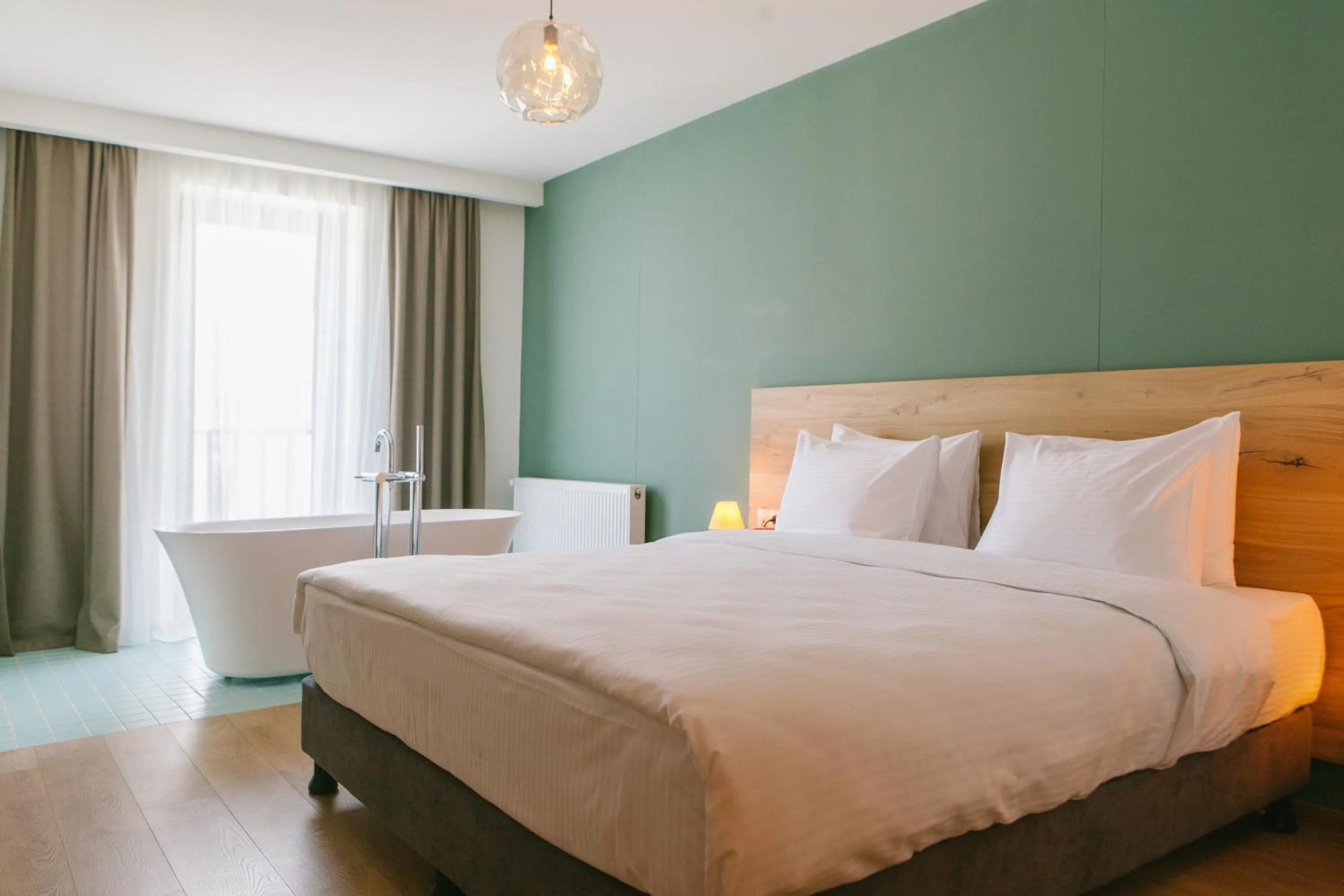 Bed in Intourist Kazbegi