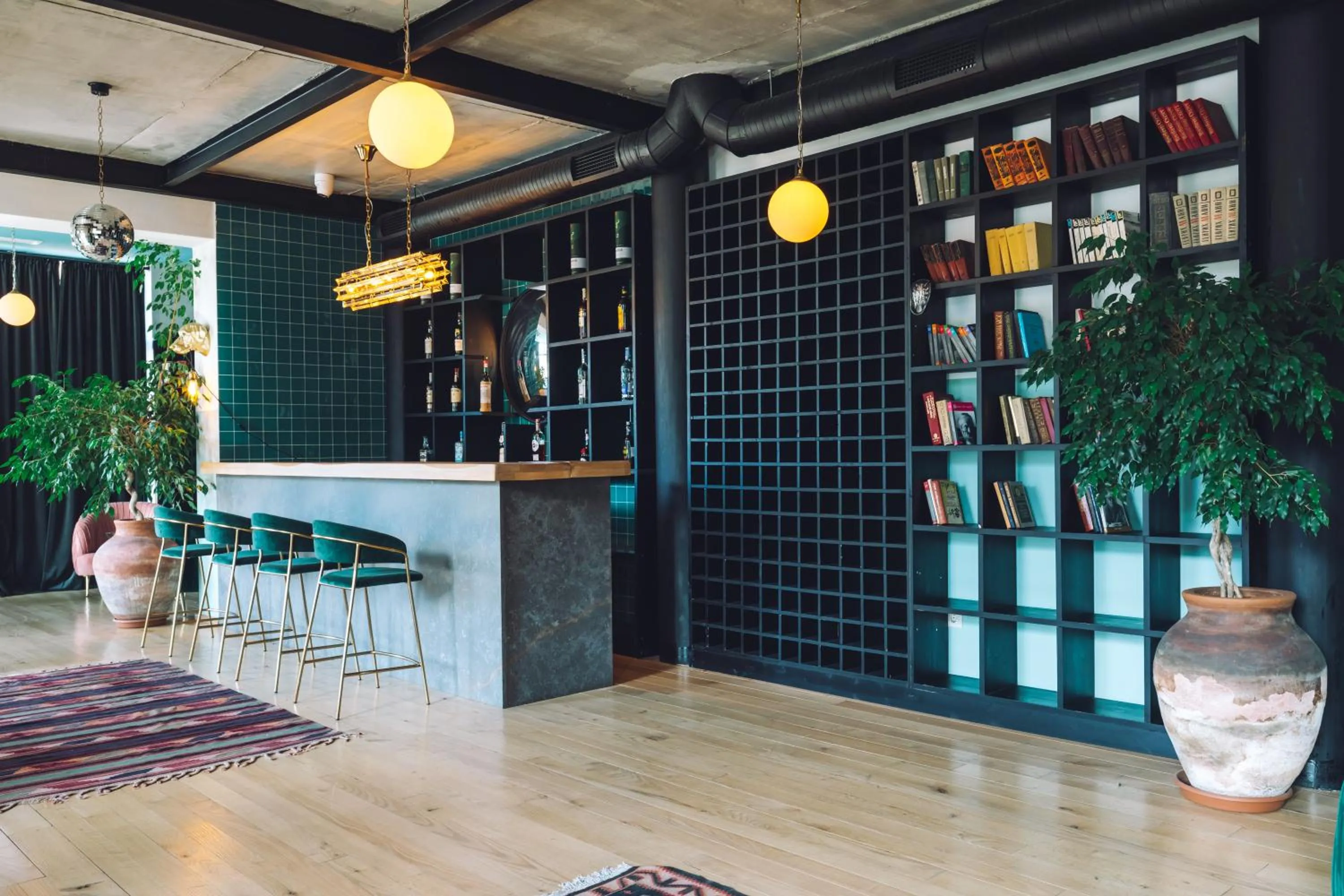 Lounge or bar in Intourist Kazbegi