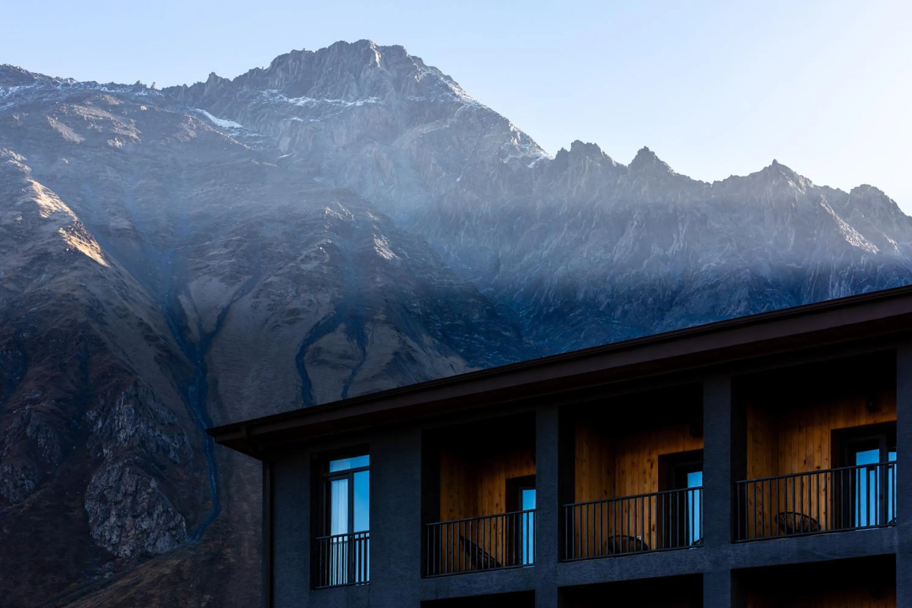 Mountain view in Intourist Kazbegi