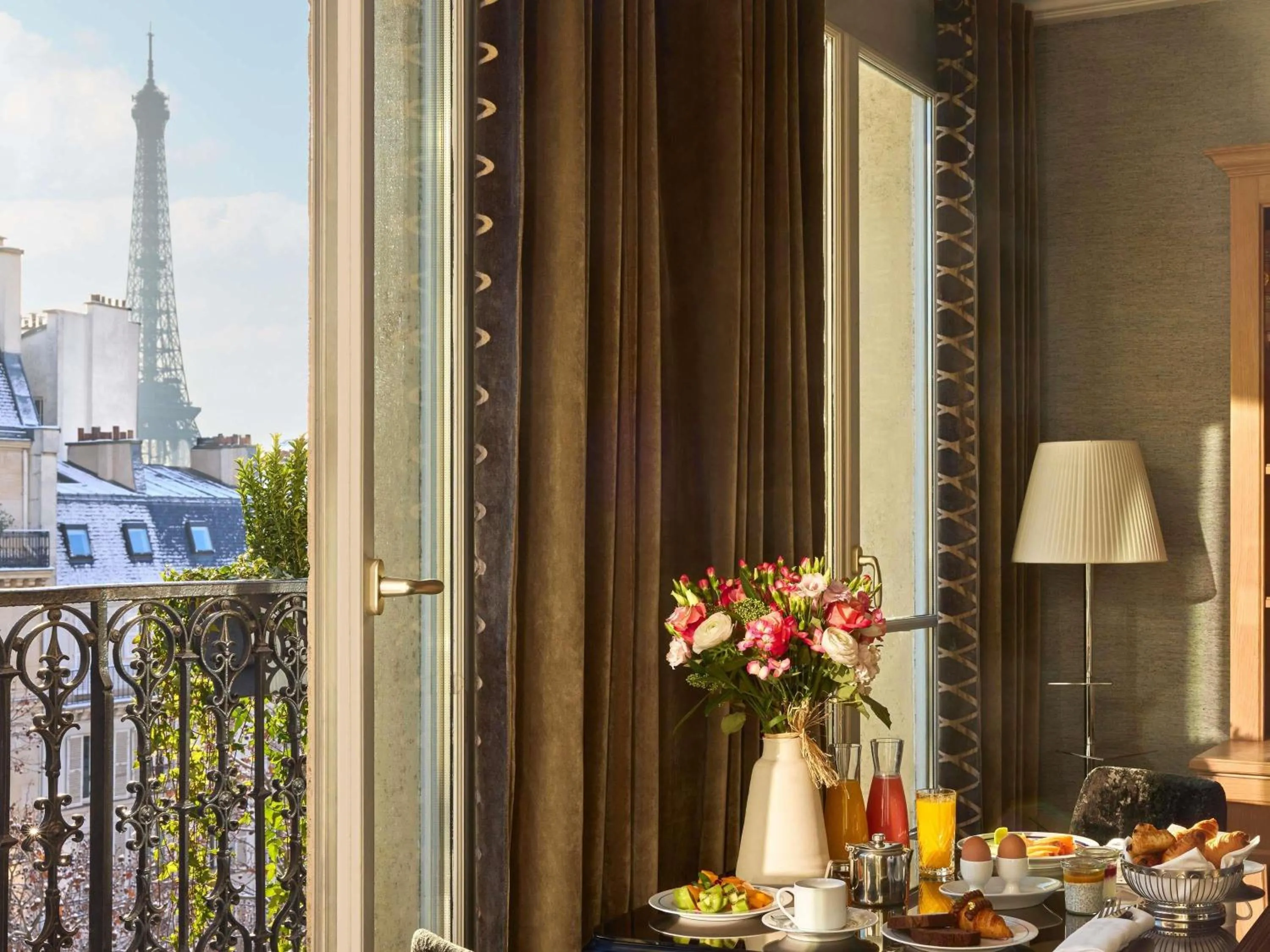 Bedroom in Sofitel Paris Baltimore Tour Eiffel