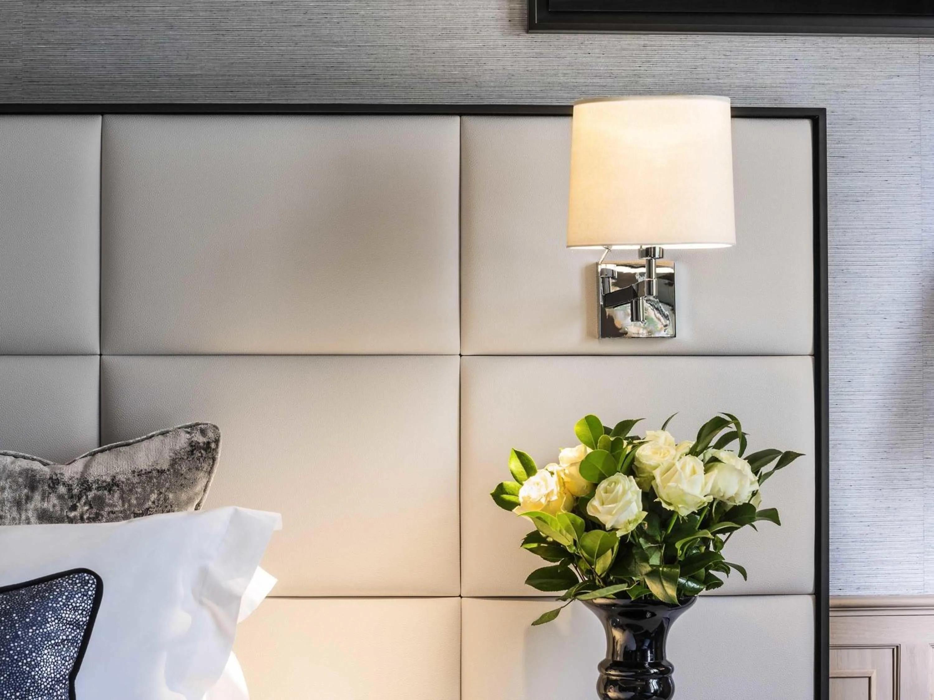 Bedroom, Bed in Sofitel Paris Baltimore Tour Eiffel