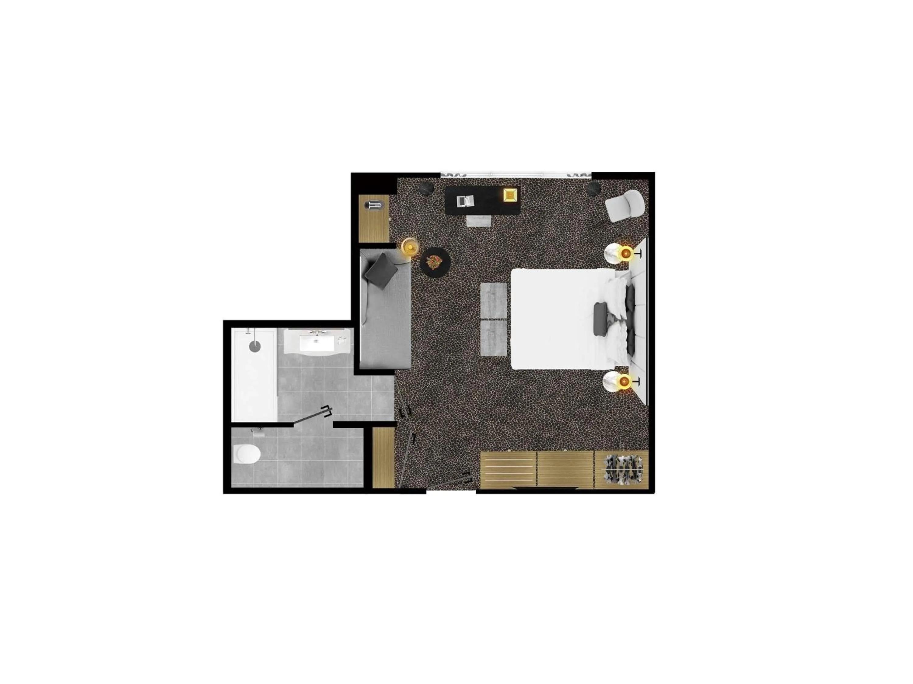 Bedroom in Sofitel Paris Baltimore Tour Eiffel