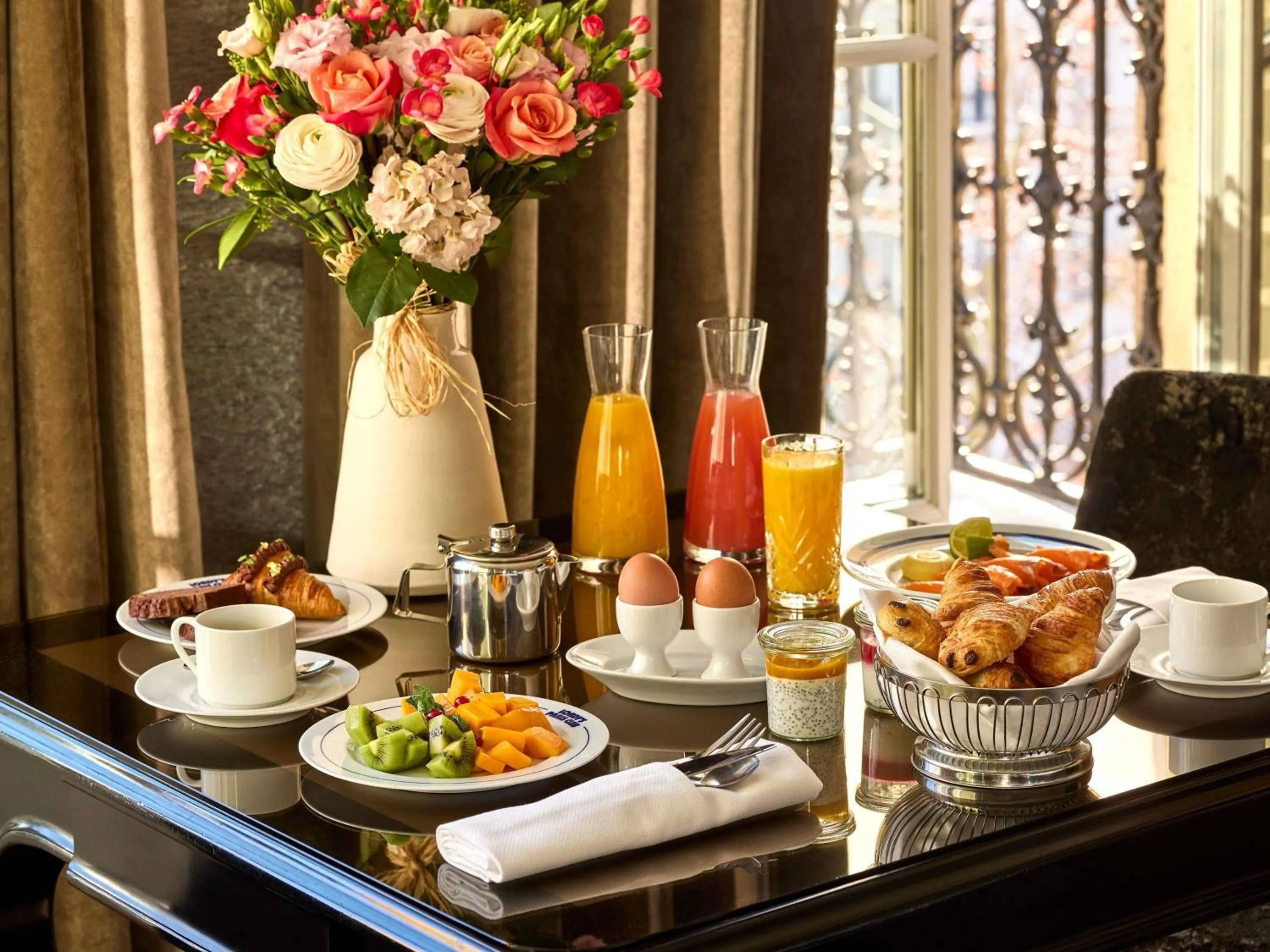 Bedroom in Sofitel Paris Baltimore Tour Eiffel