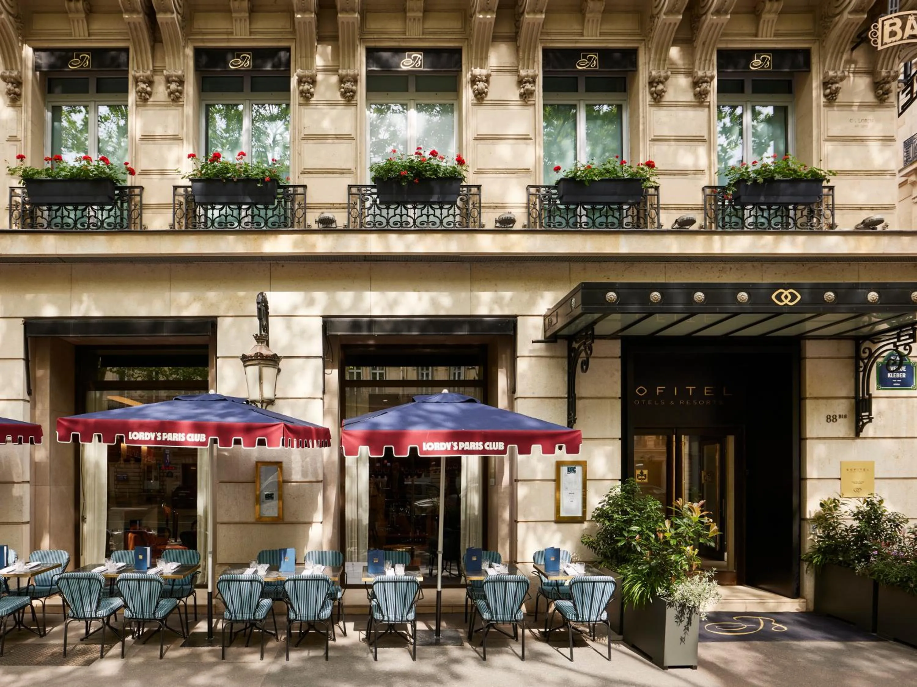 Balcony/Terrace in Sofitel Paris Baltimore Tour Eiffel