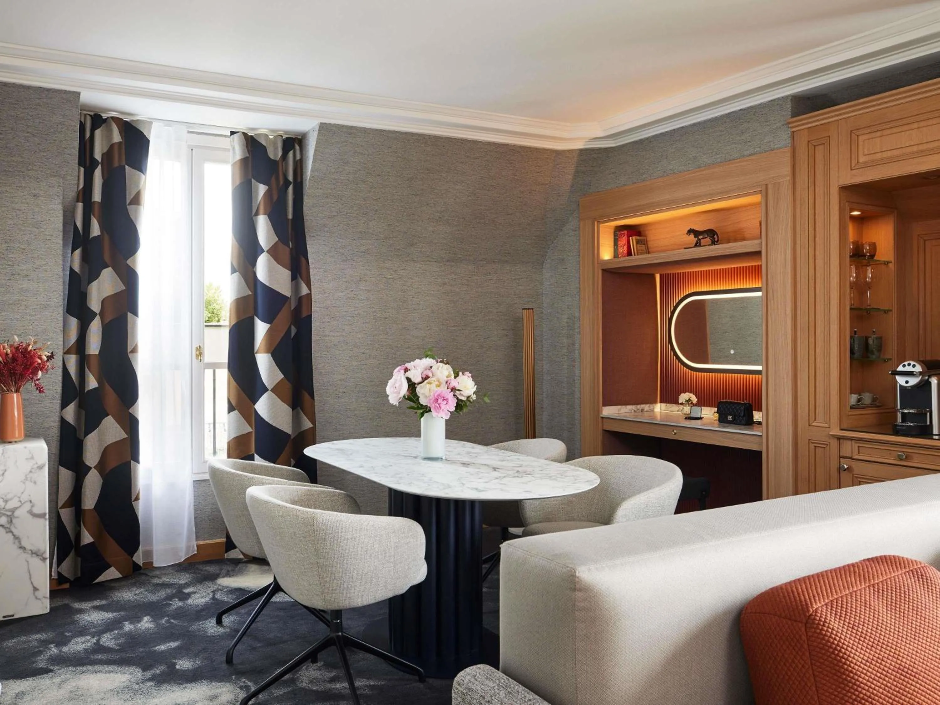 Bedroom in Sofitel Paris Baltimore Tour Eiffel