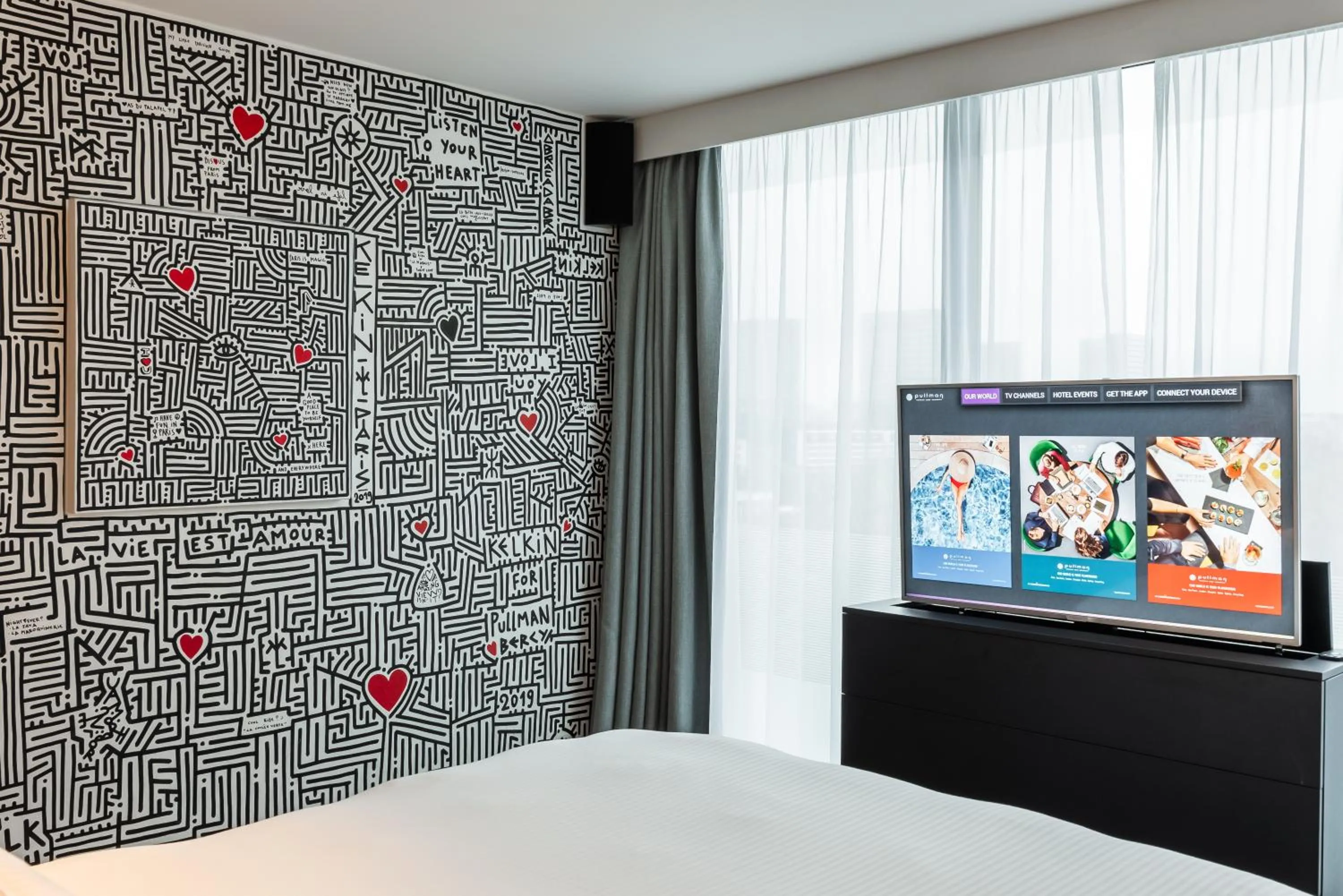 Bedroom, Bed in Pullman Paris Centre - Bercy