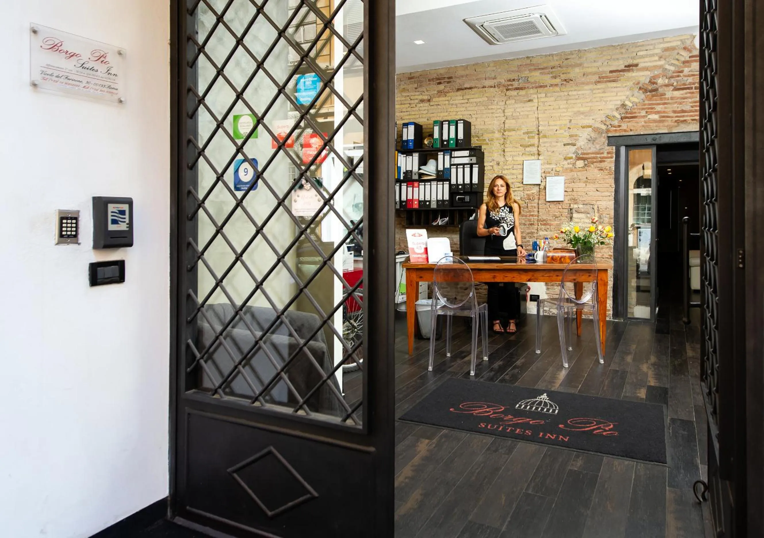 Staff in Borgo Pio Suites Inn