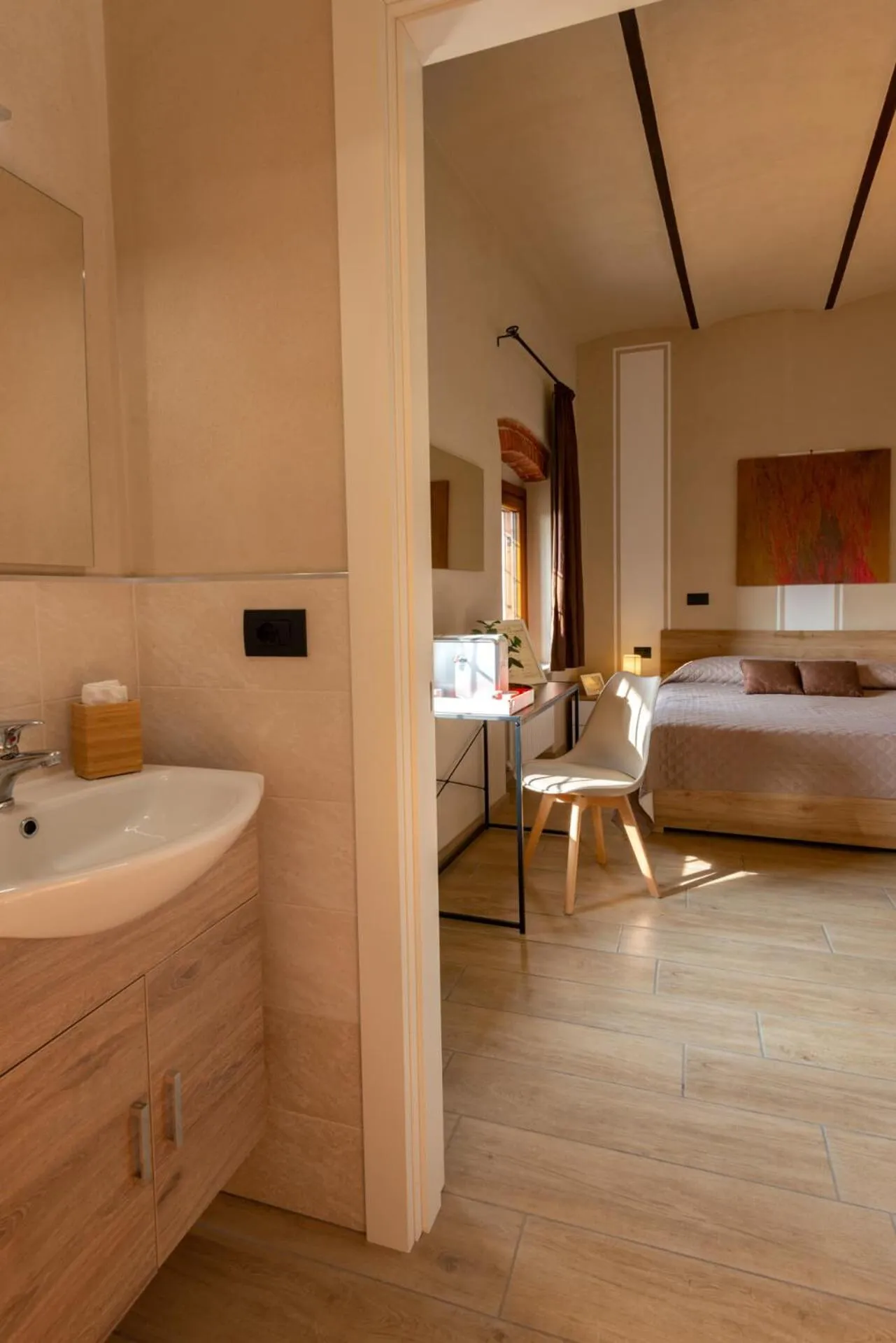 Bed in Amaranto Bed & Breakfast