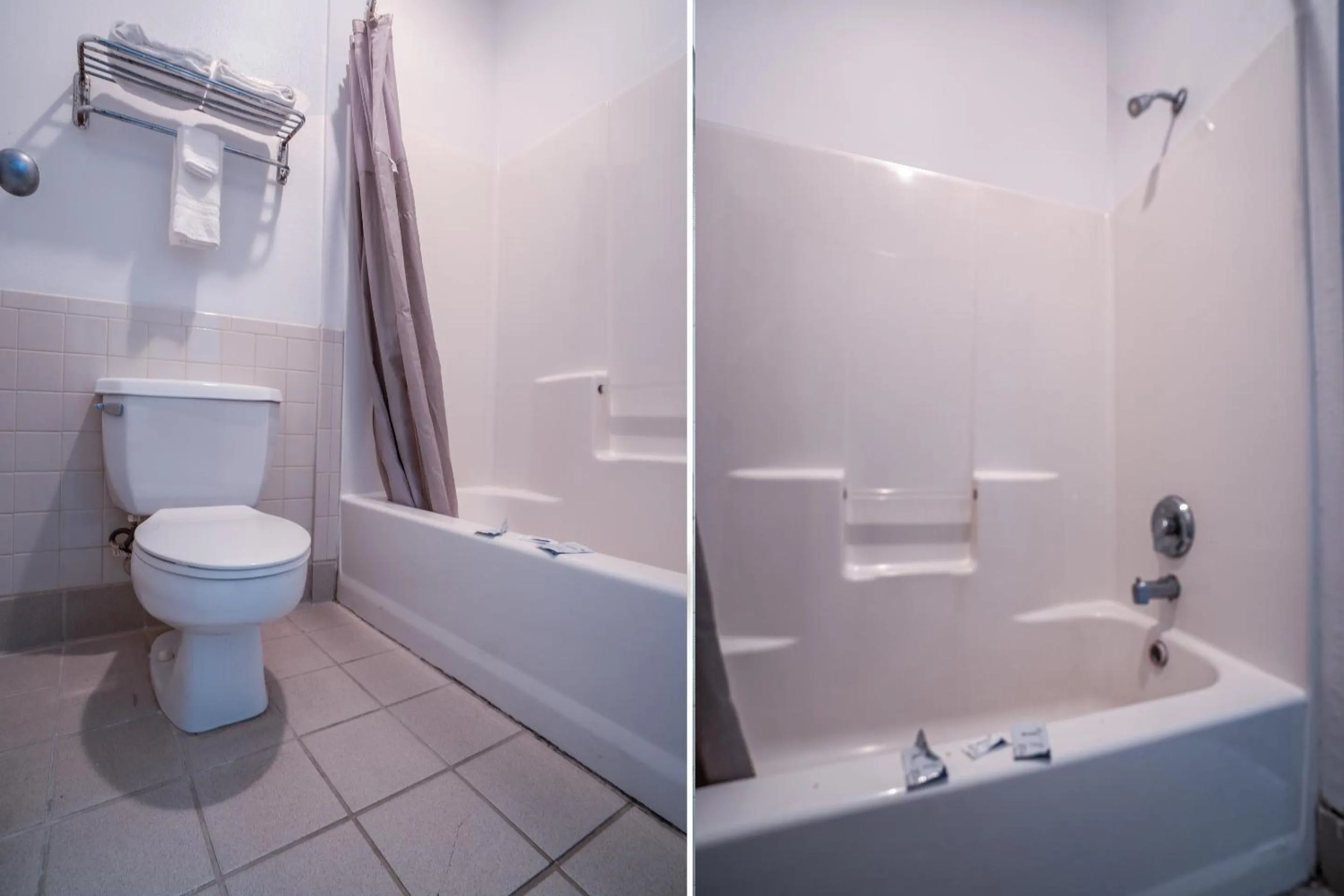 Bathroom in Island Inn By OYO Galveston Beach, TX