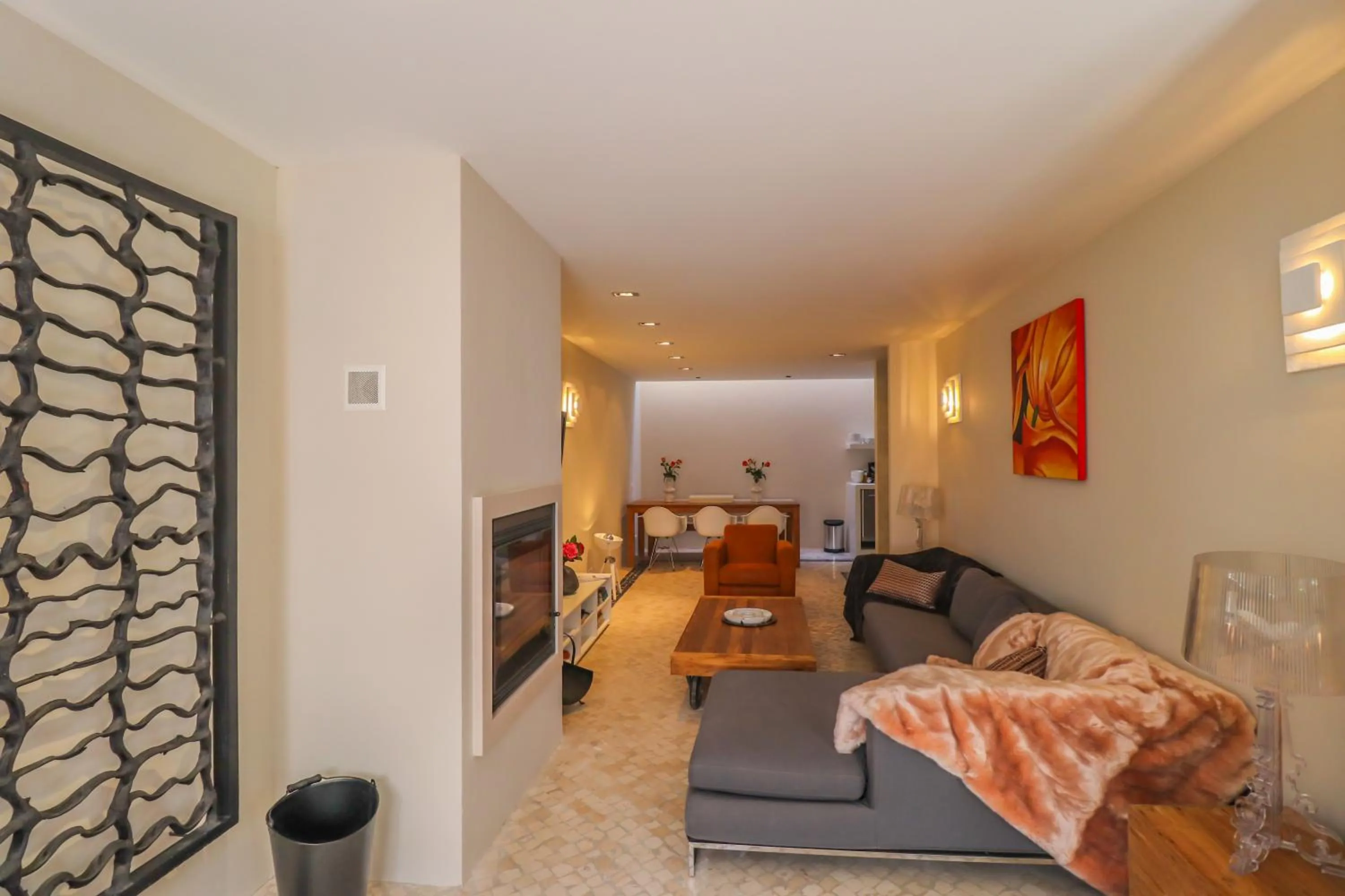 Living room in Villa Zawaia B&B