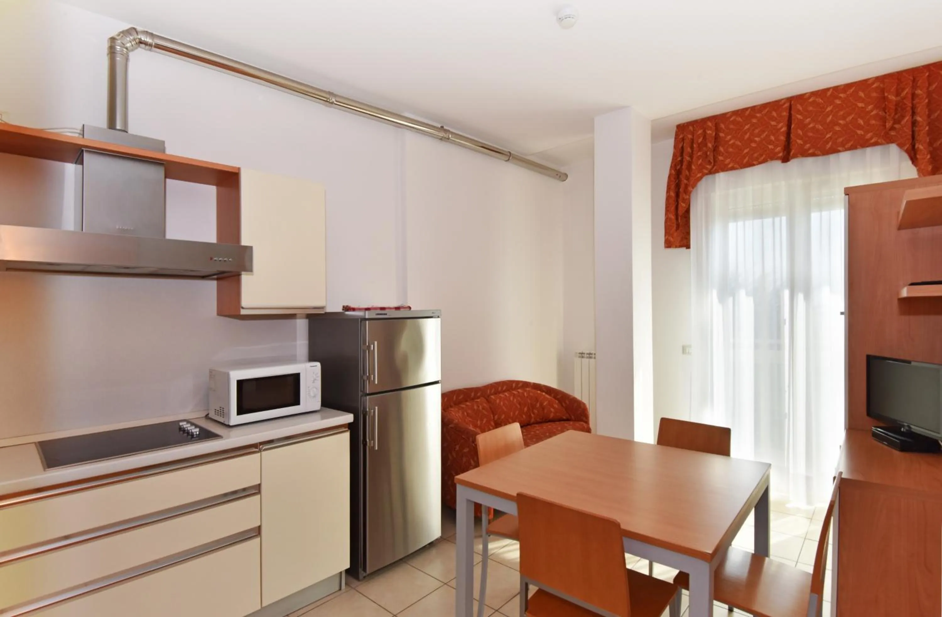 Kitchen or kitchenette in Hotel Villa Olga