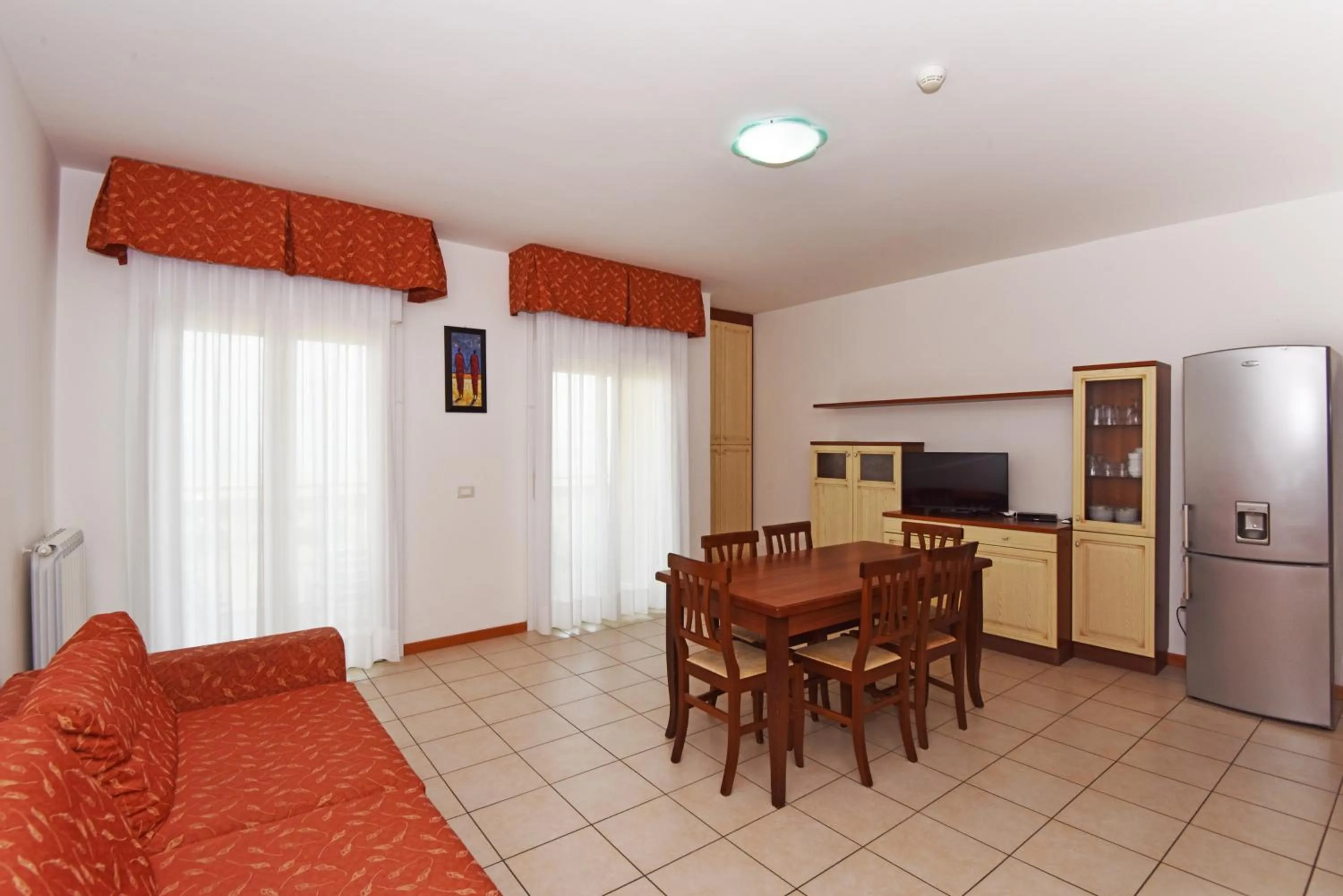 Kitchen or kitchenette in Hotel Villa Olga