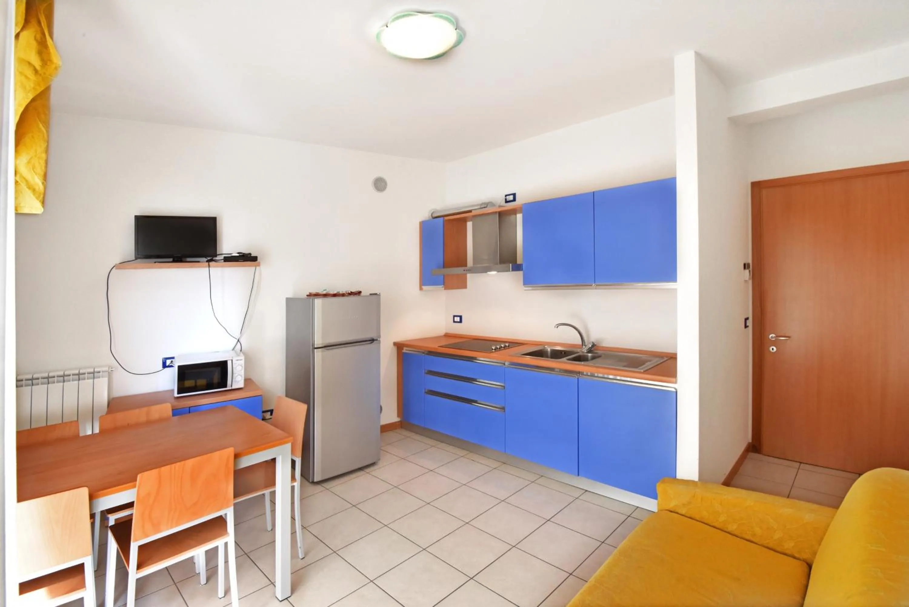 Kitchen or kitchenette in Hotel Villa Olga