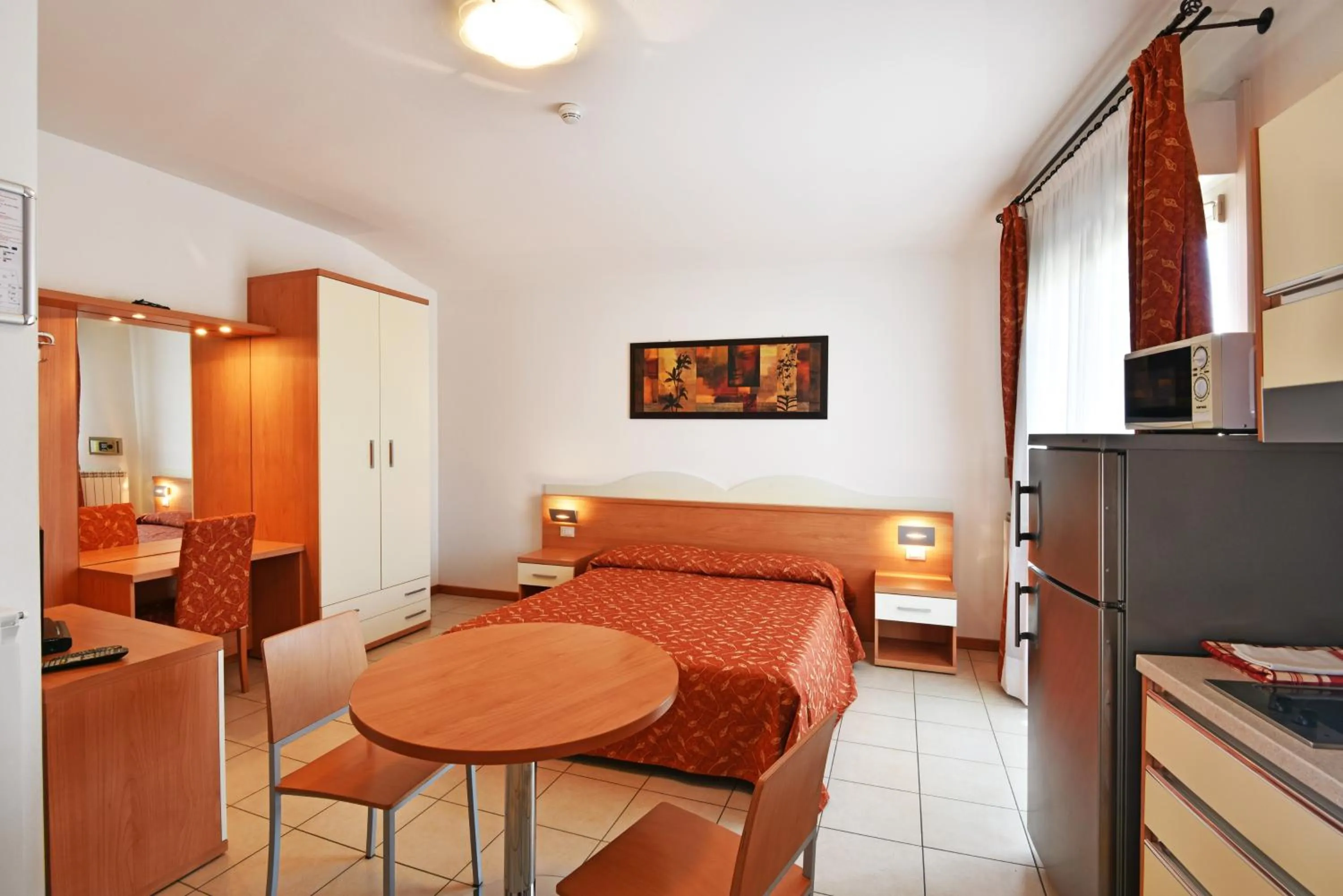 Kitchen or kitchenette in Hotel Villa Olga