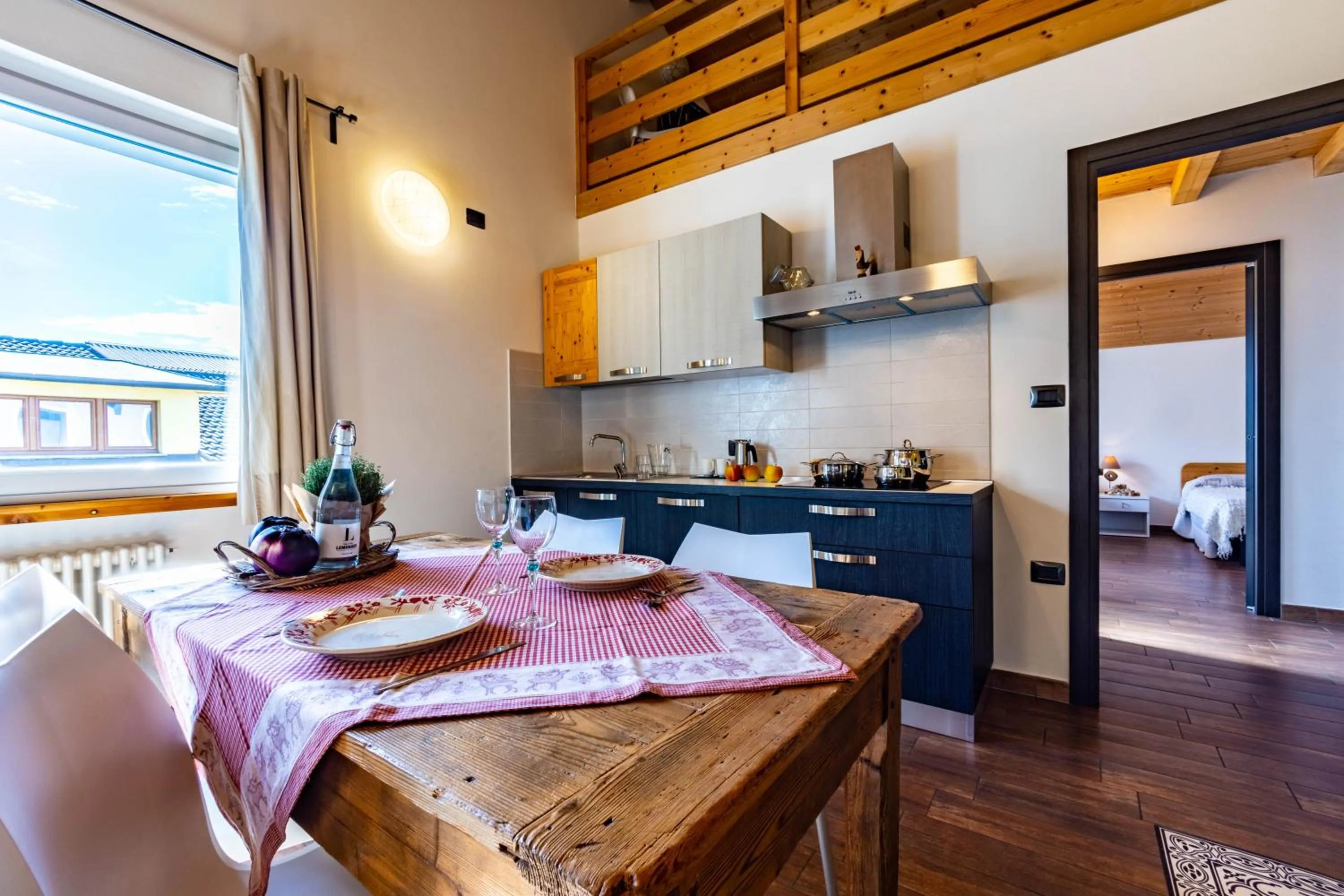 Kitchen or kitchenette in Case Appartamenti Vacanze Da Cien