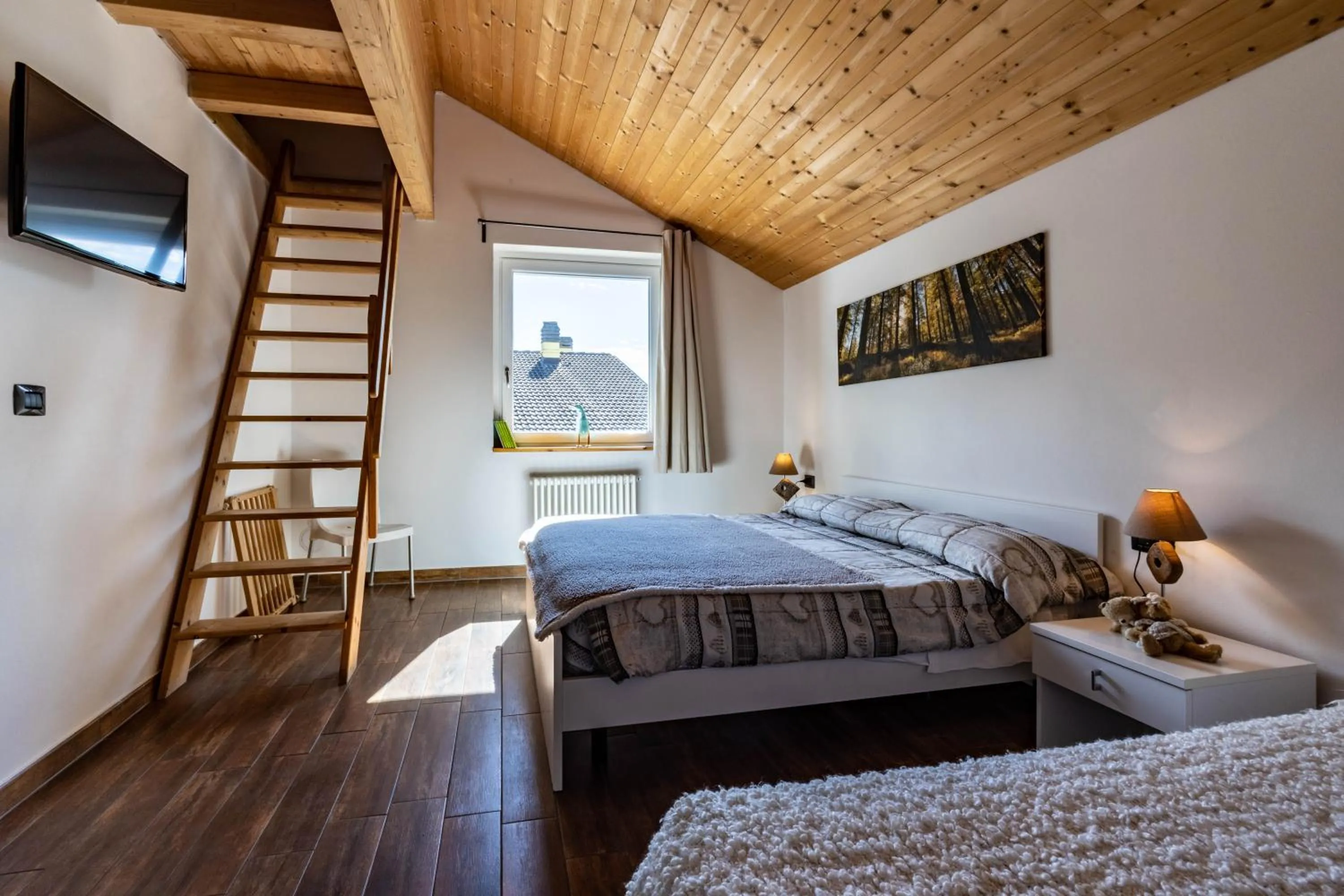 Bedroom, Bed in Case Appartamenti Vacanze Da Cien