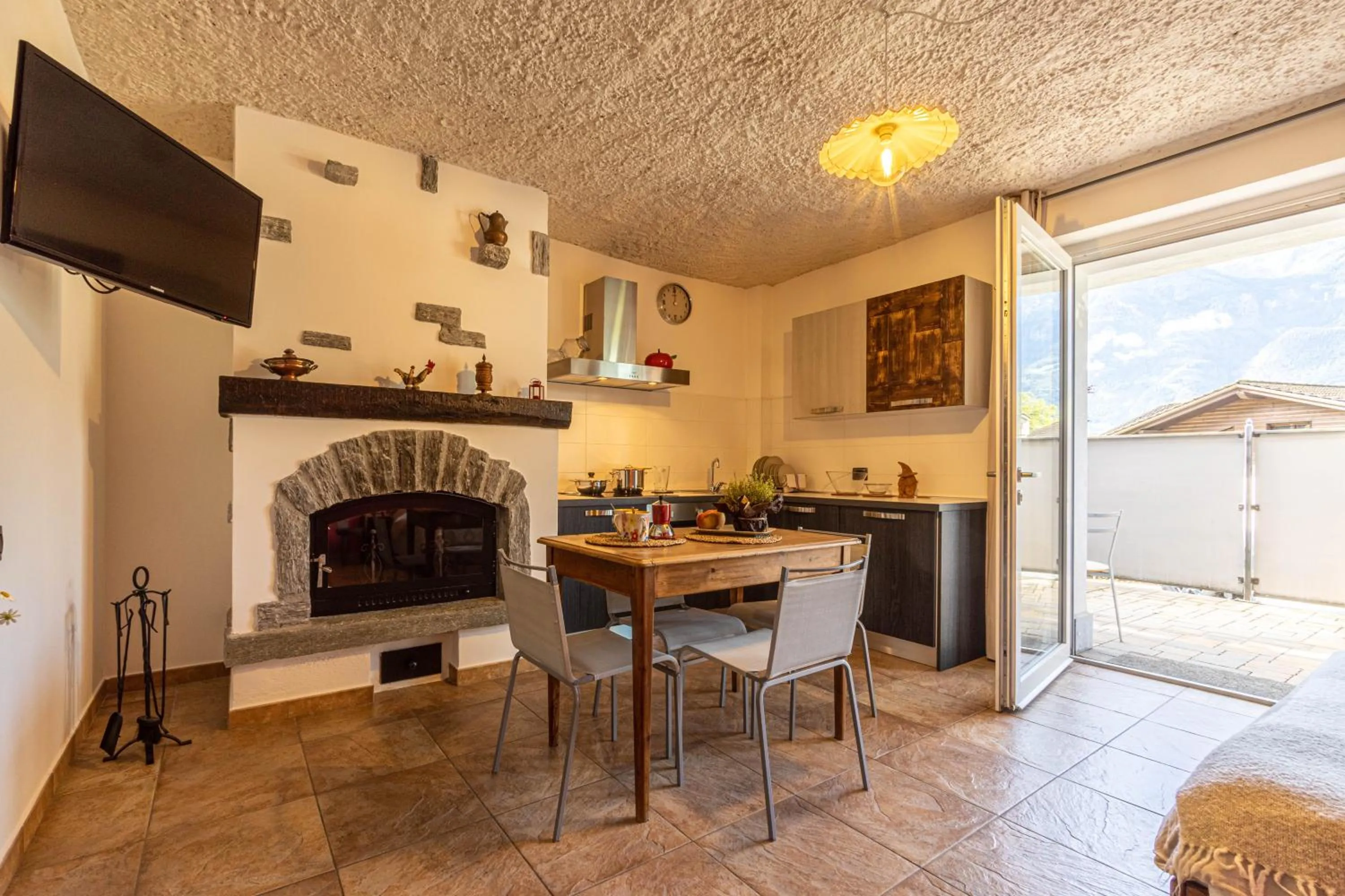 Kitchen or kitchenette in Case Appartamenti Vacanze Da Cien