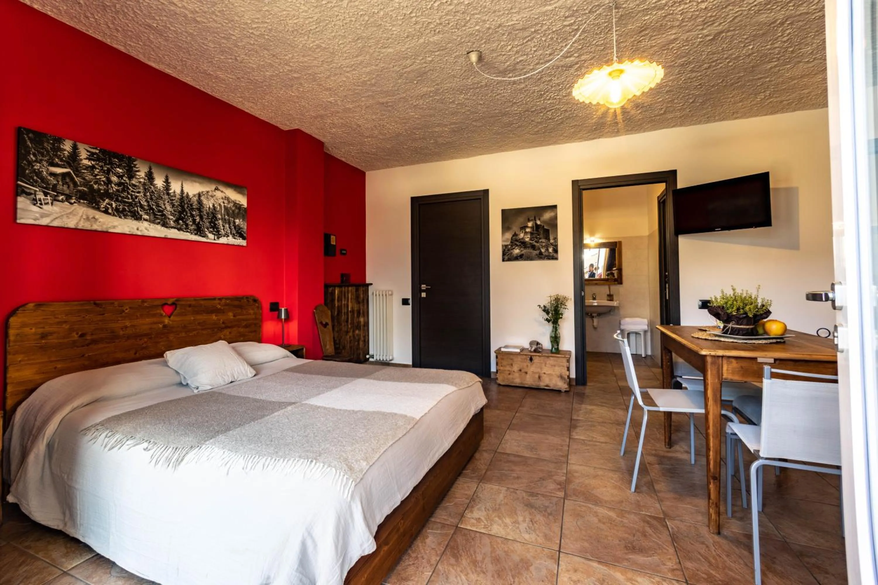 Bedroom, Bed in Case Appartamenti Vacanze Da Cien