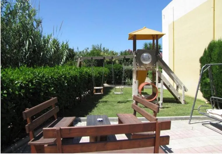 Children play ground in Valsami Hotel Apartments