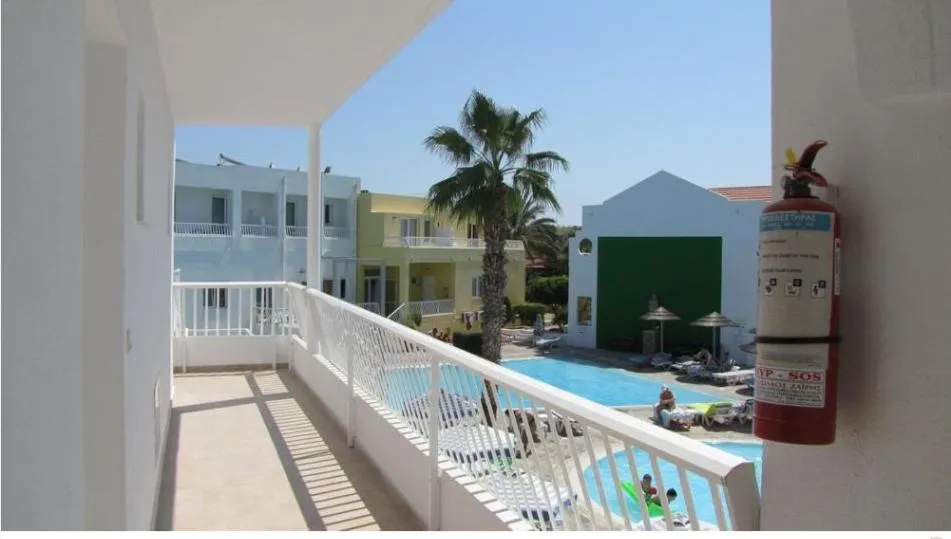 Balcony/Terrace in Valsami Hotel Apartments