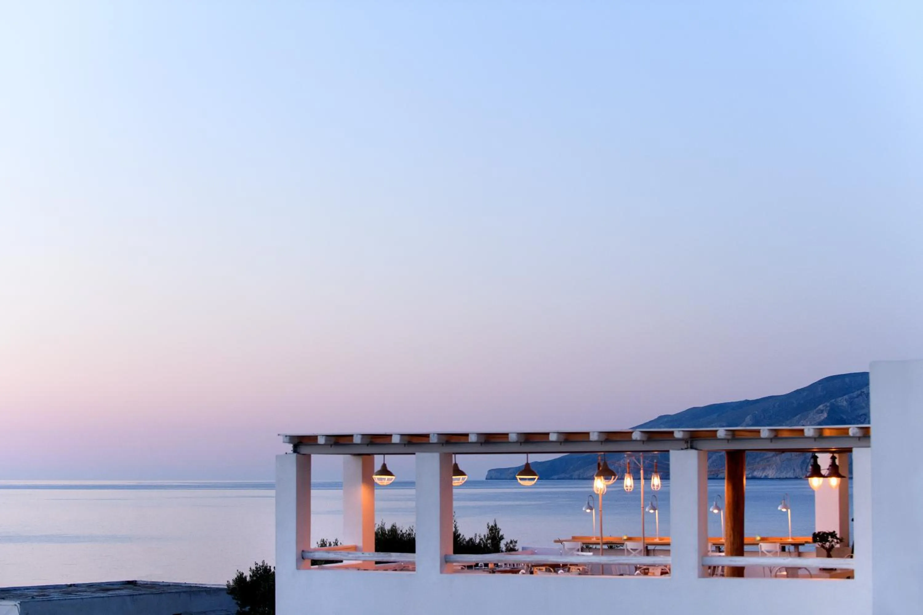 Restaurant/places to eat in Skyros Ammos Hotel