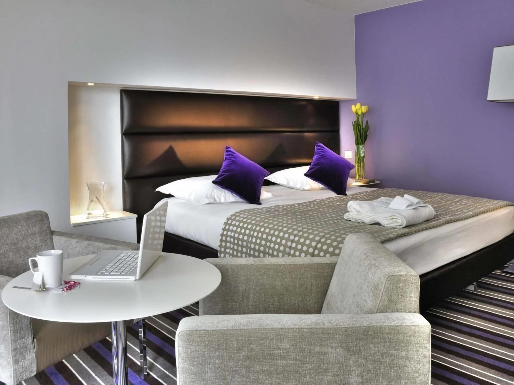 Bedroom, Bed in Mercure Nice Promenade Des Anglais