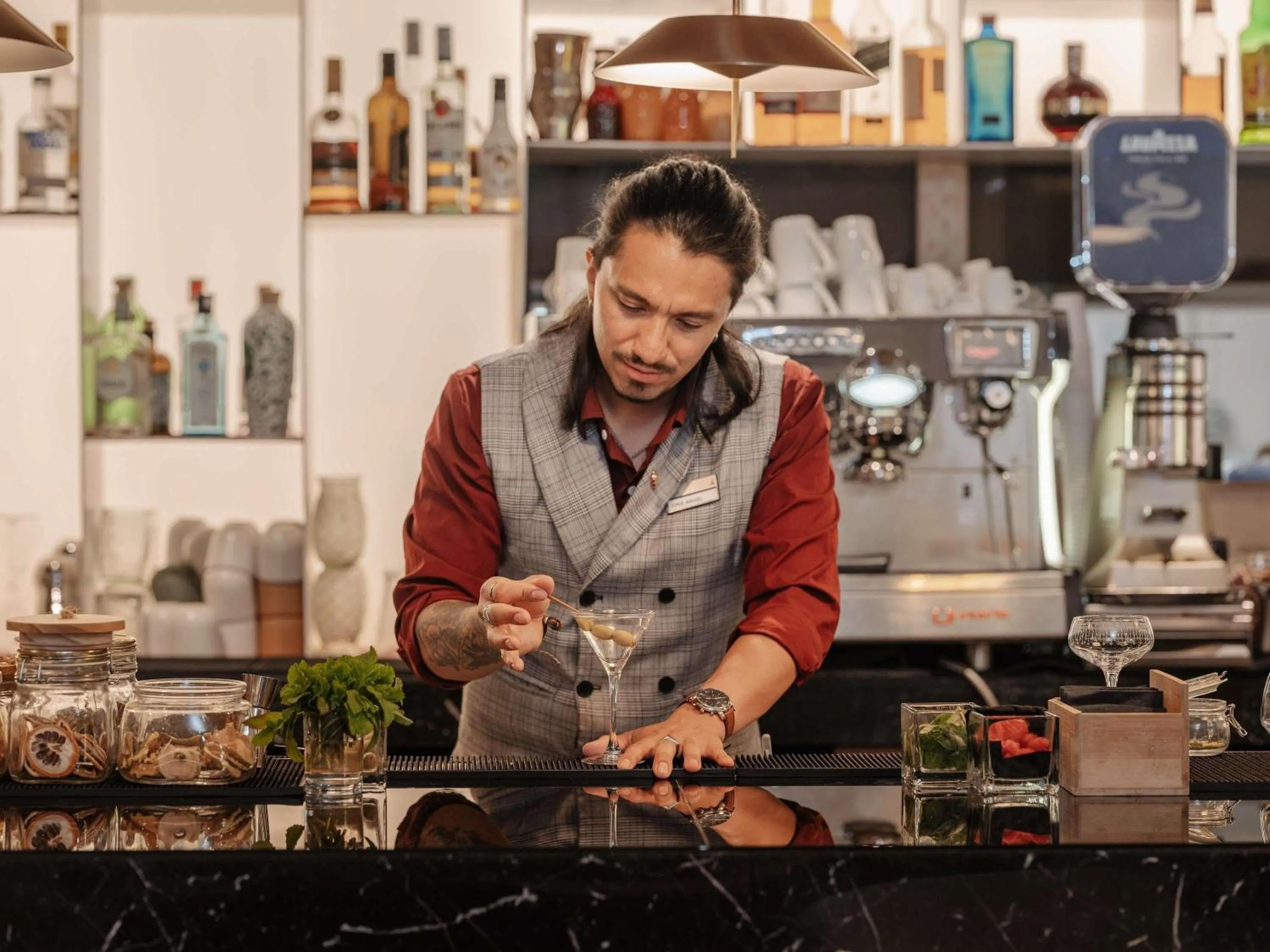Lounge or bar in Novotel Paris Centre Tour Eiffel