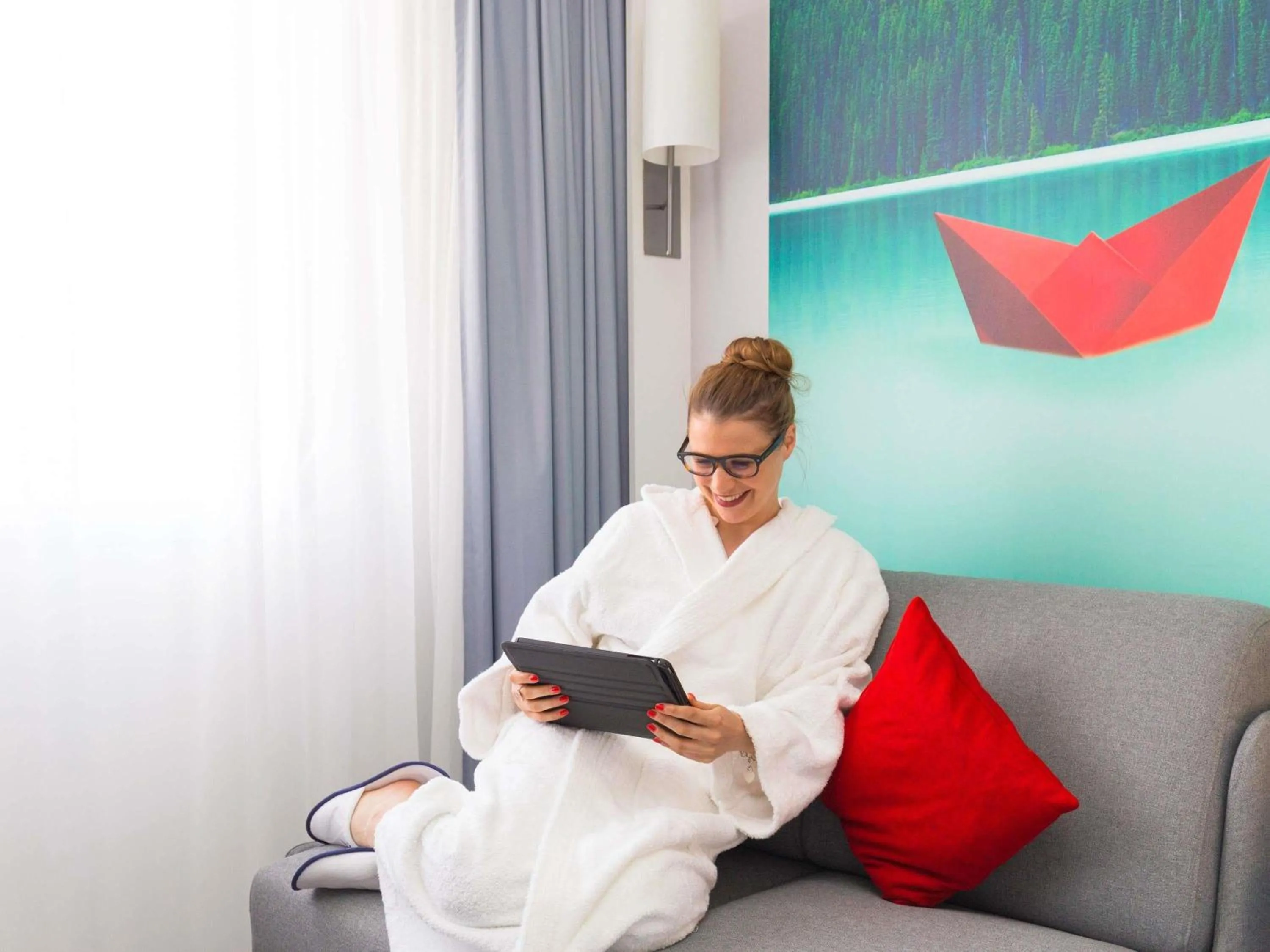 Bedroom in Novotel Paris Centre Tour Eiffel