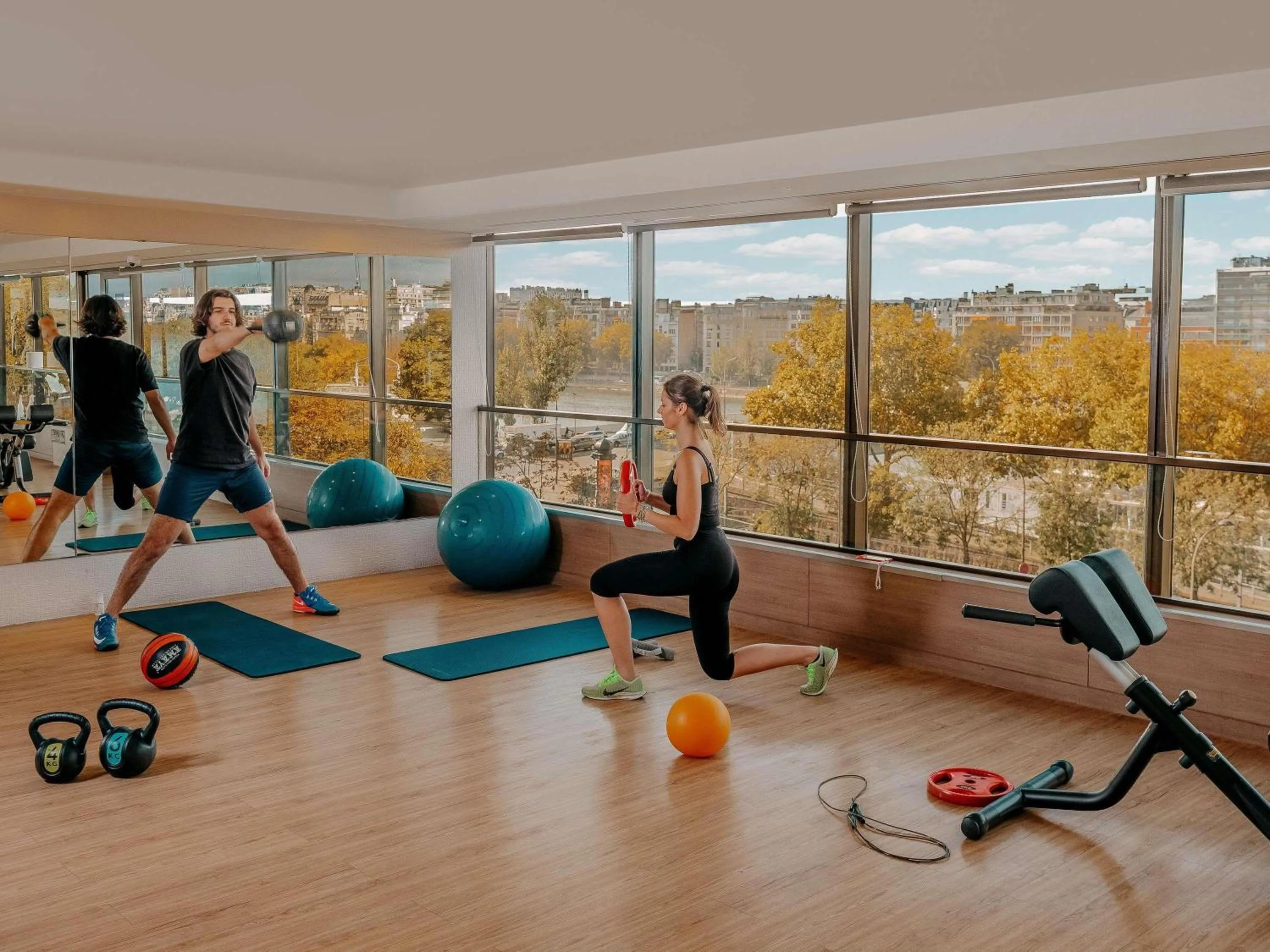 Fitness centre/facilities in Novotel Paris Centre Tour Eiffel