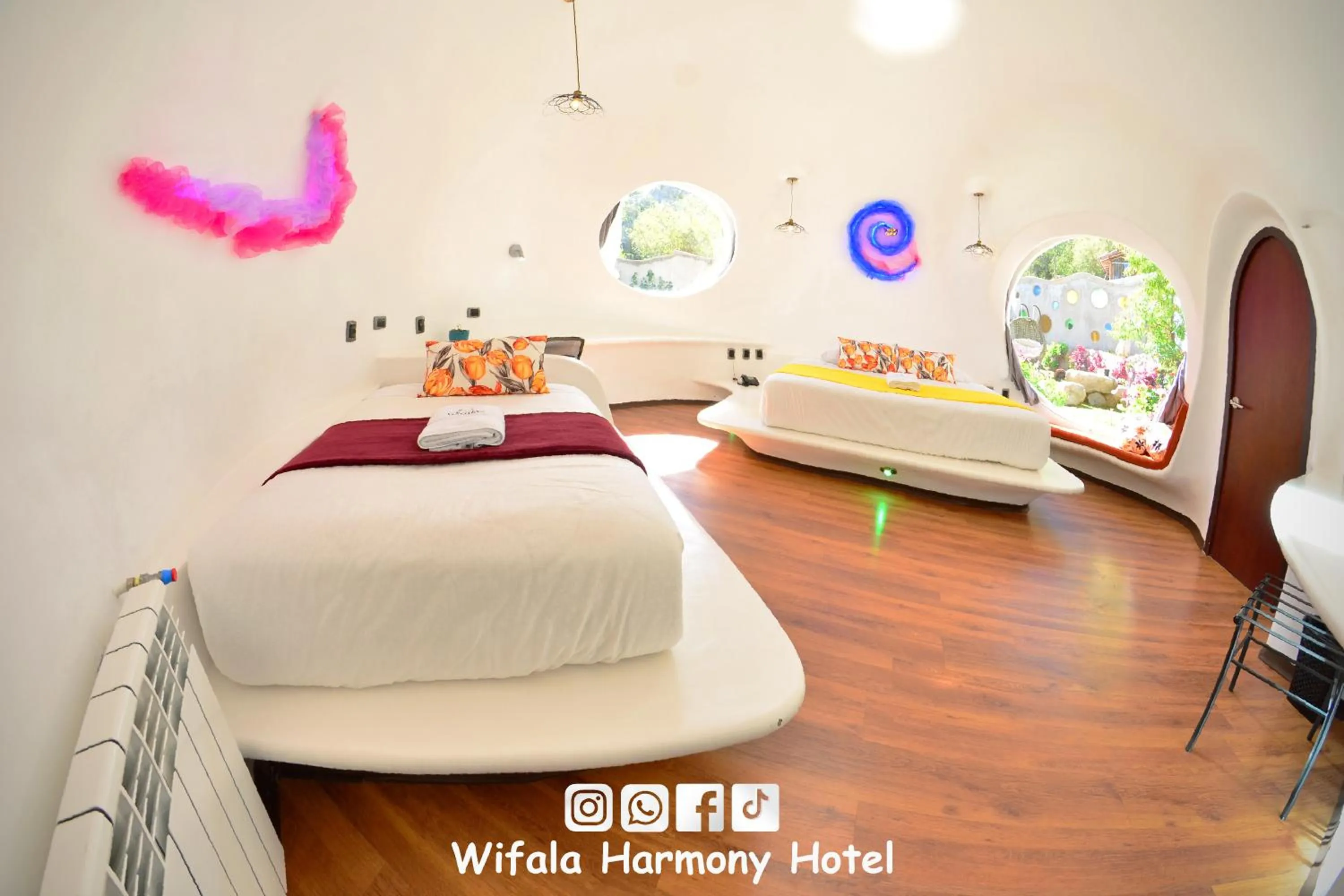 Photo of the whole room, Bed in Wifala Harmony Hotel