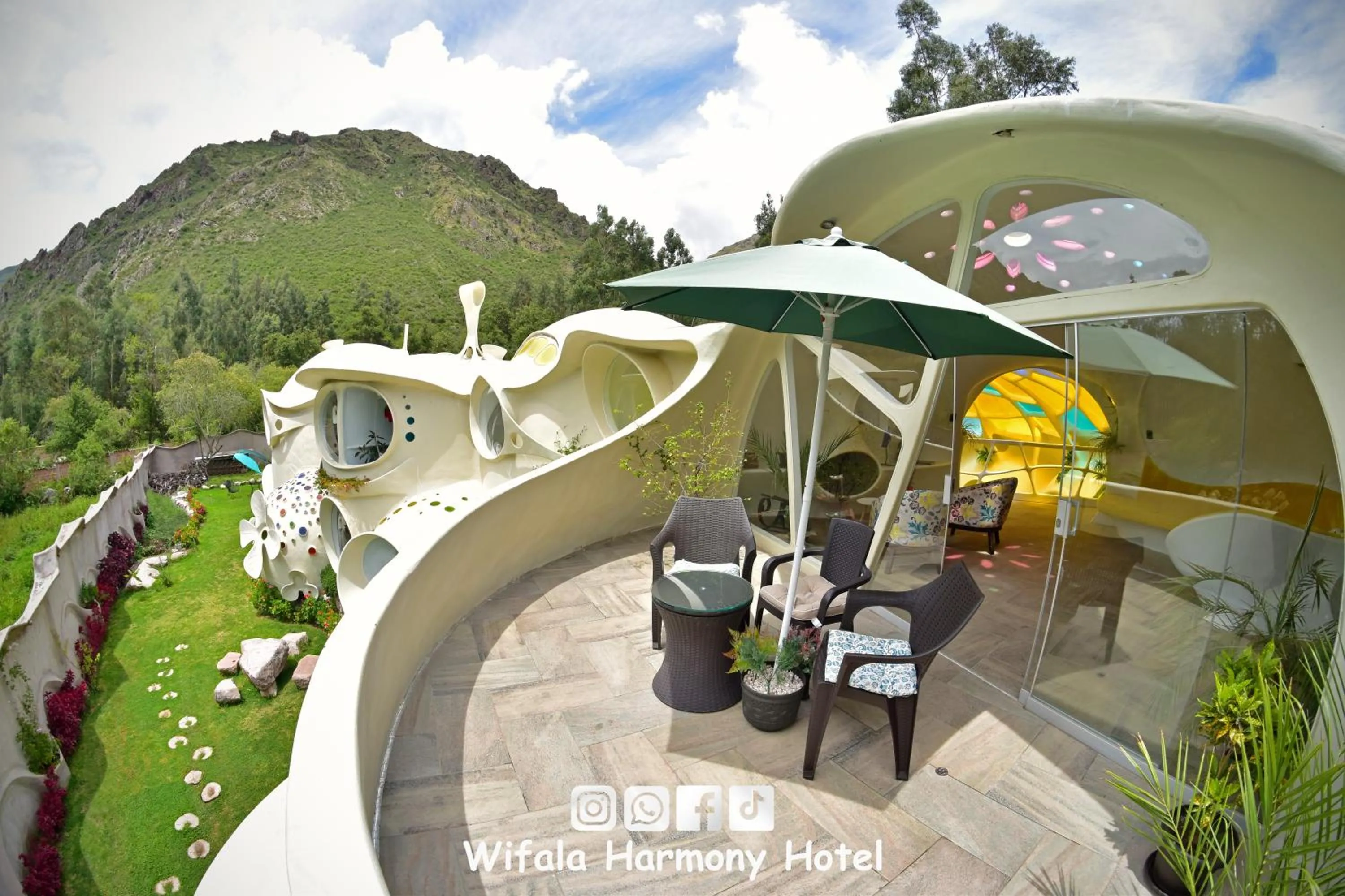 Balcony/Terrace in Wifala Harmony Hotel