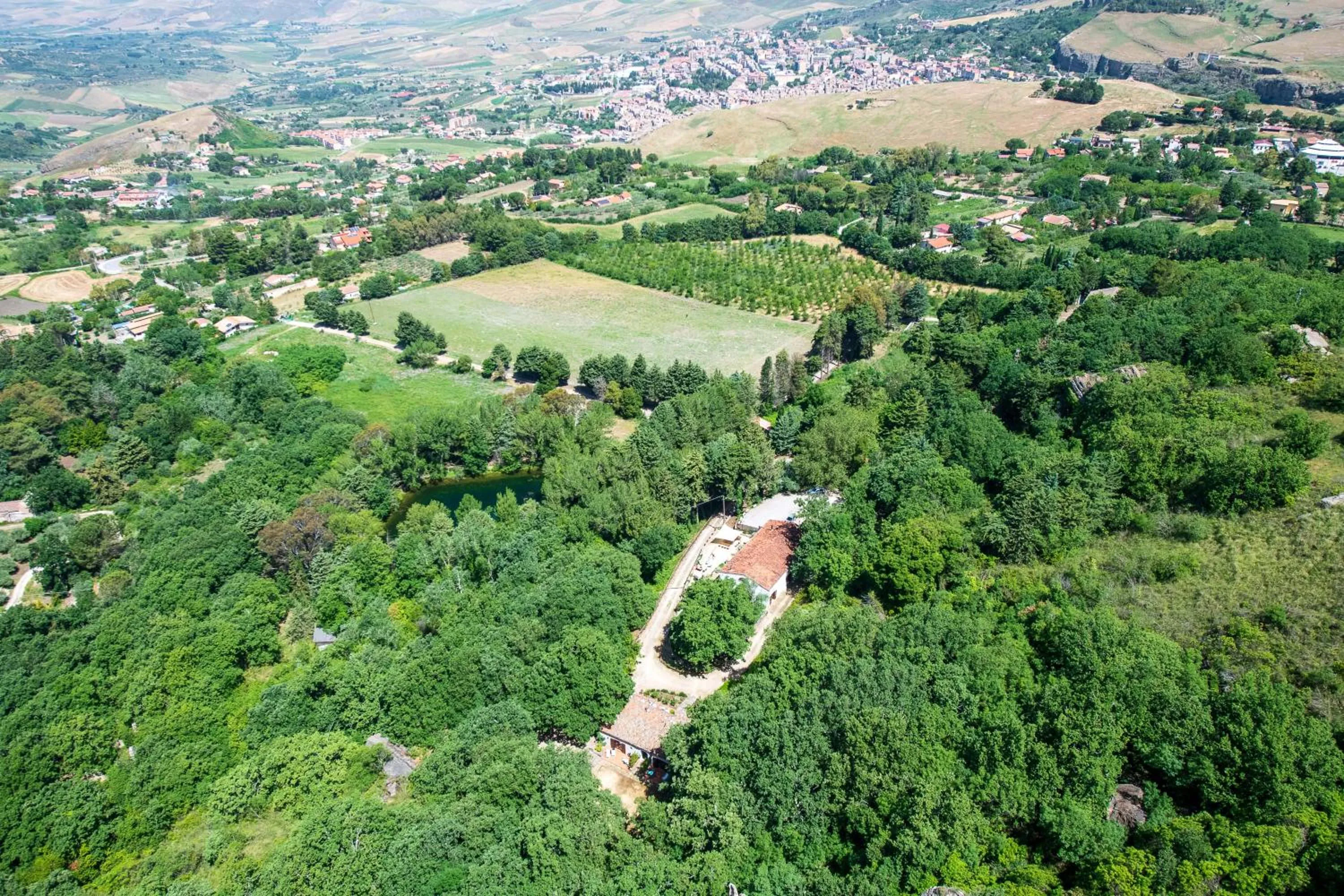 Bird's eye view in Chiosi Country Club