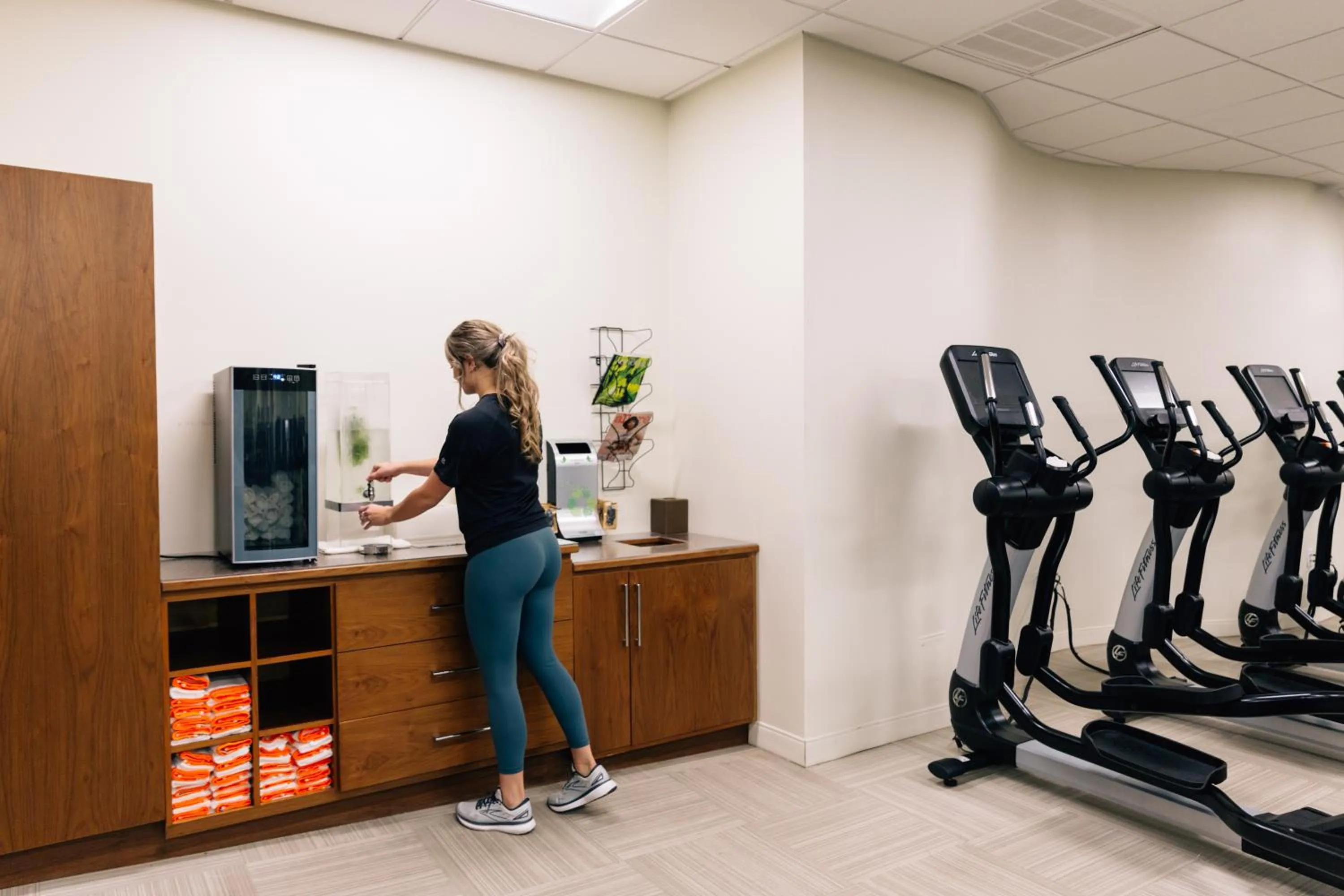Fitness centre/facilities in Hyatt Regency Houston Downtown