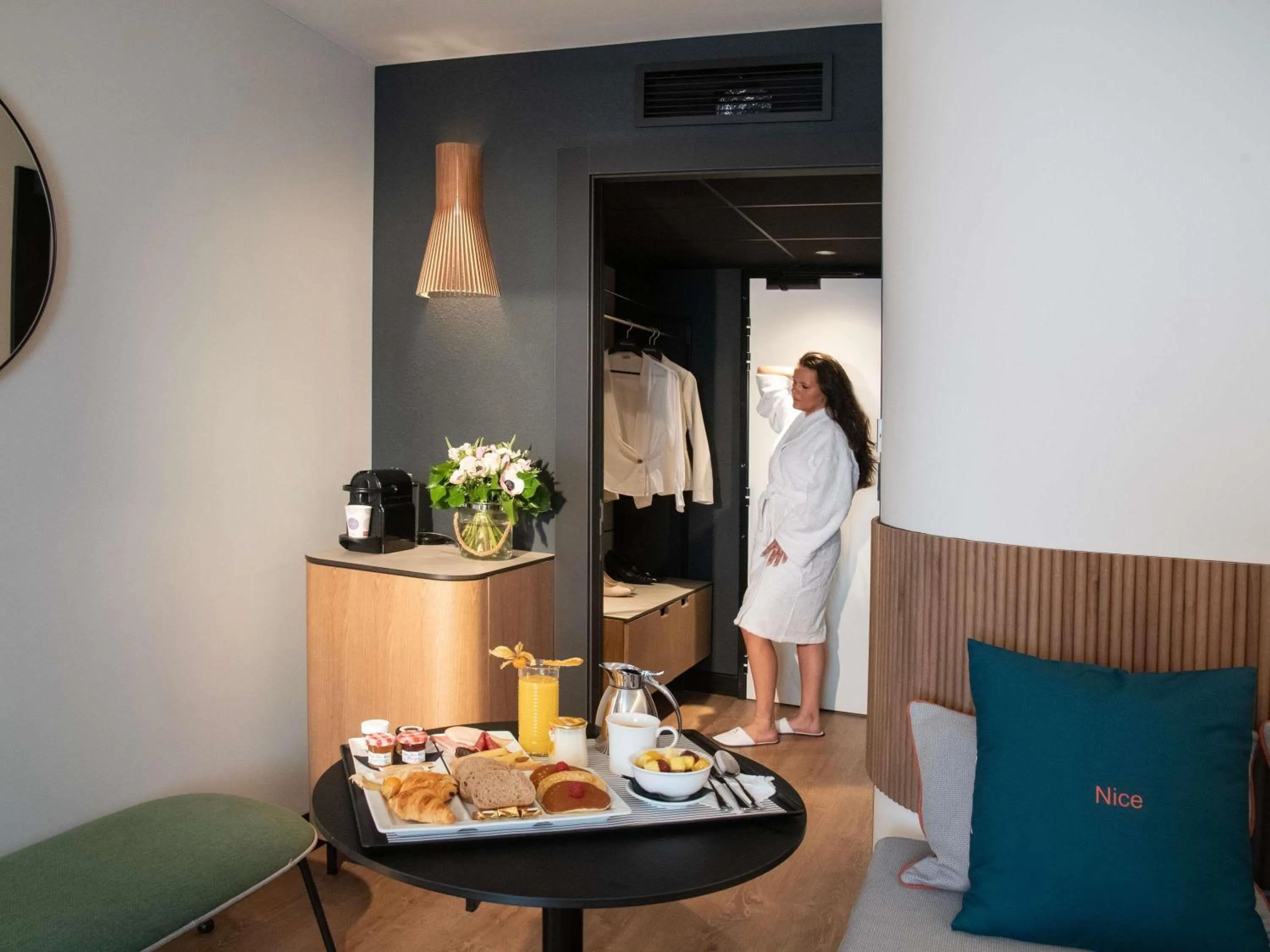 Bedroom in Novotel Nice Arenas Aeroport