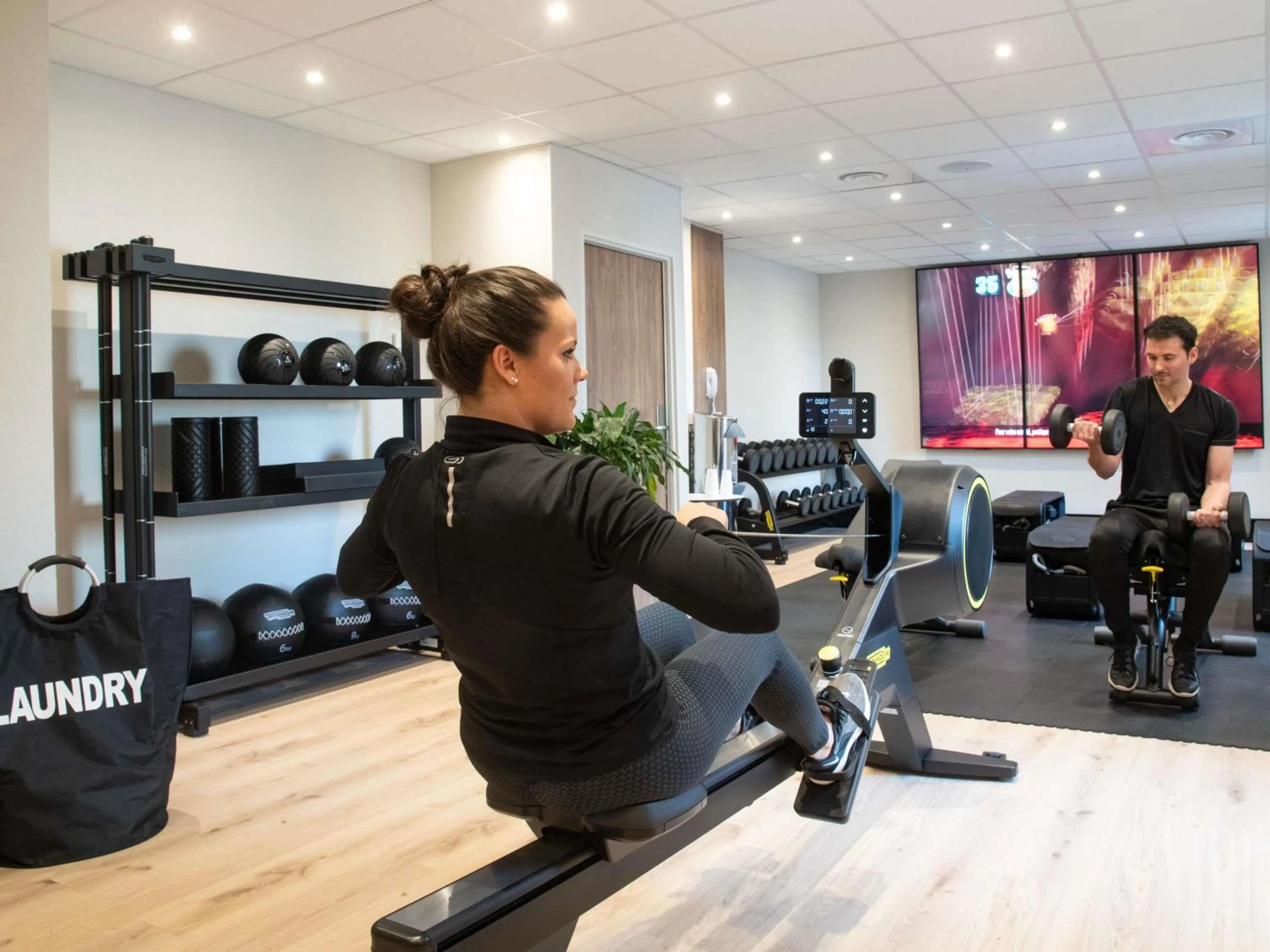 Fitness centre/facilities in Novotel Nice Arenas Aeroport