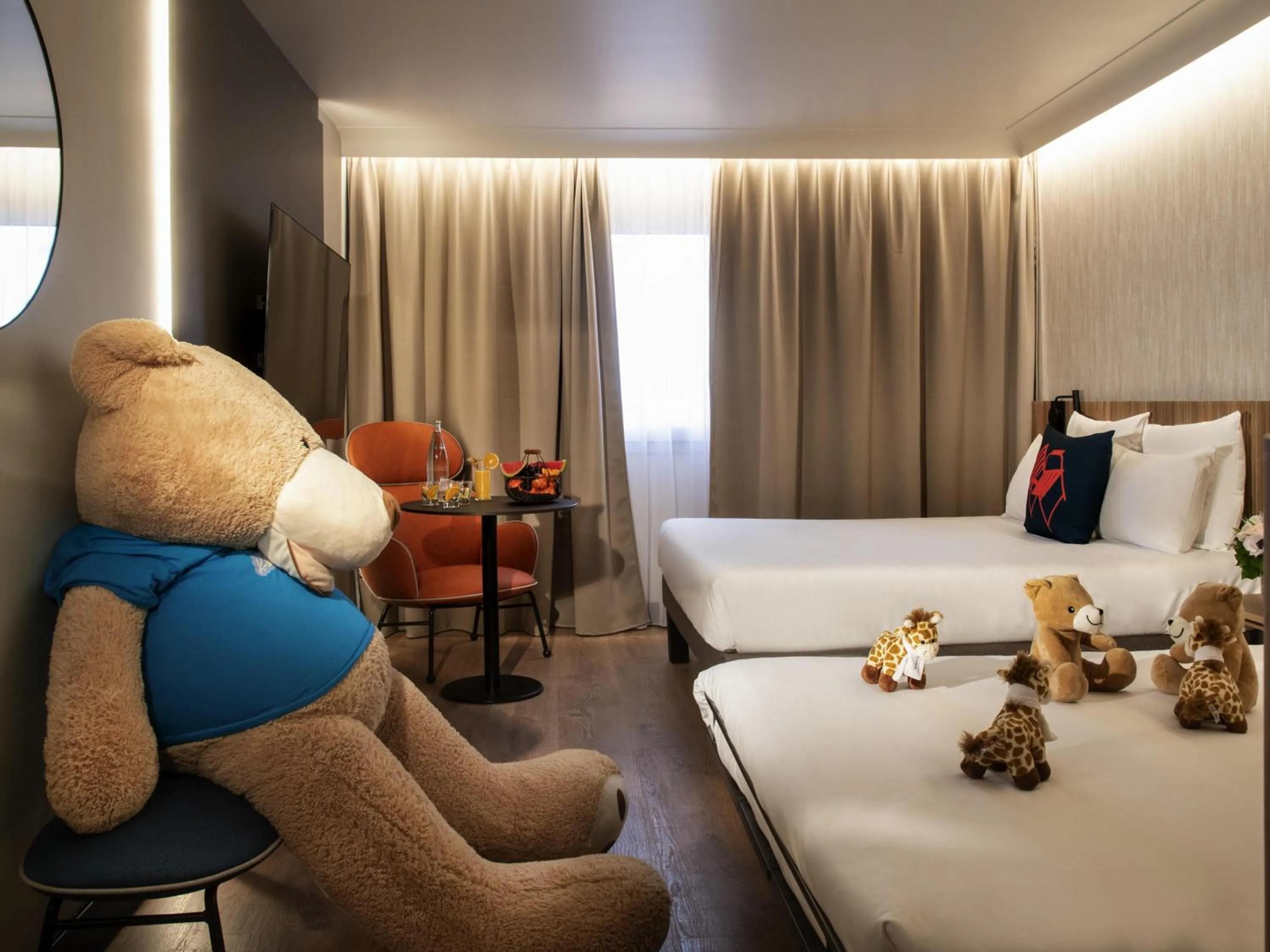 Bedroom in Novotel Nice Arenas Aeroport