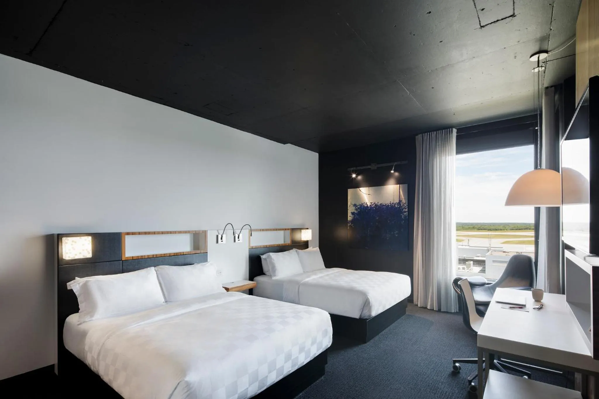 Bed in Alt Hotel Halifax Airport