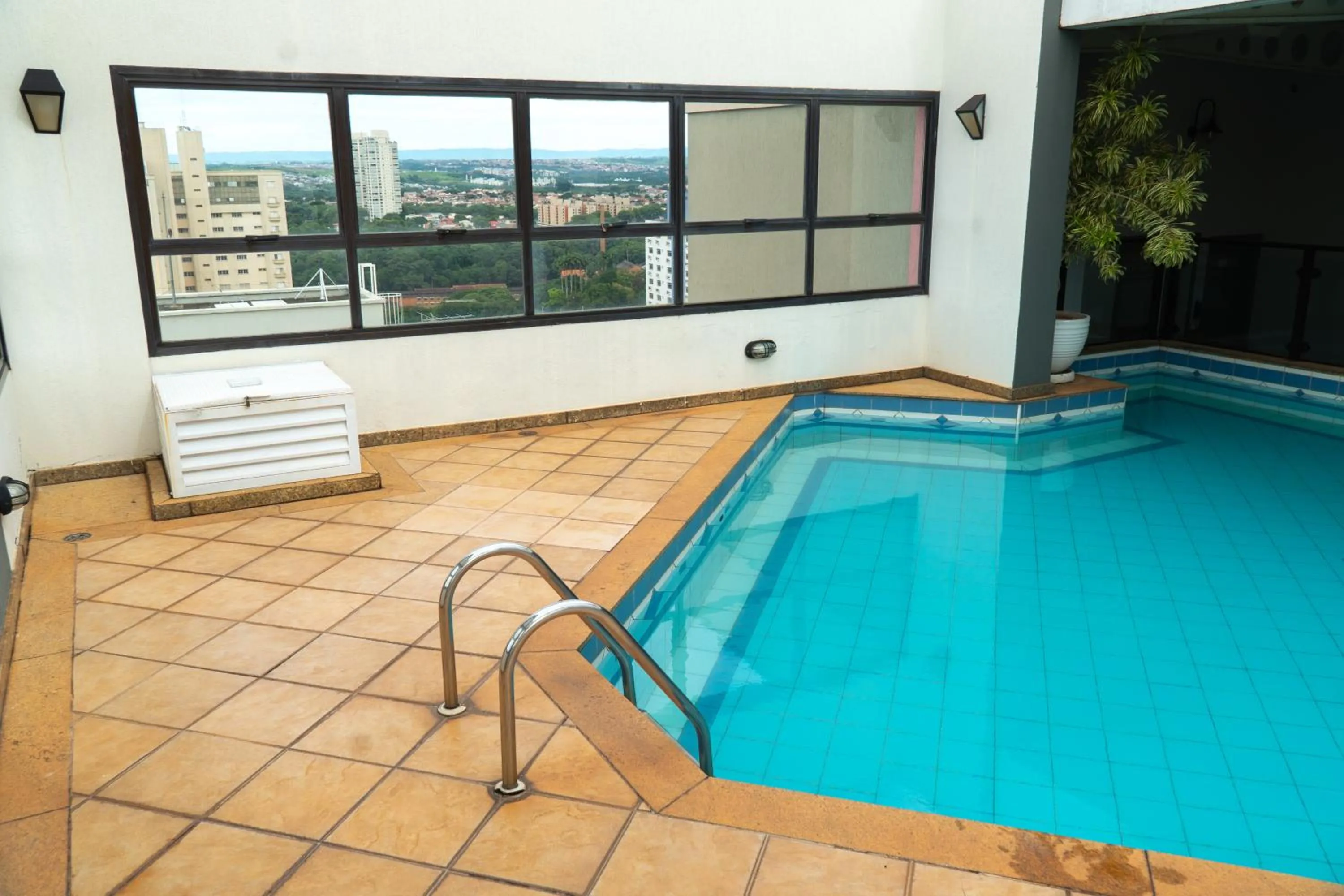 Pool view in New Life Piracicaba by Atlantica
