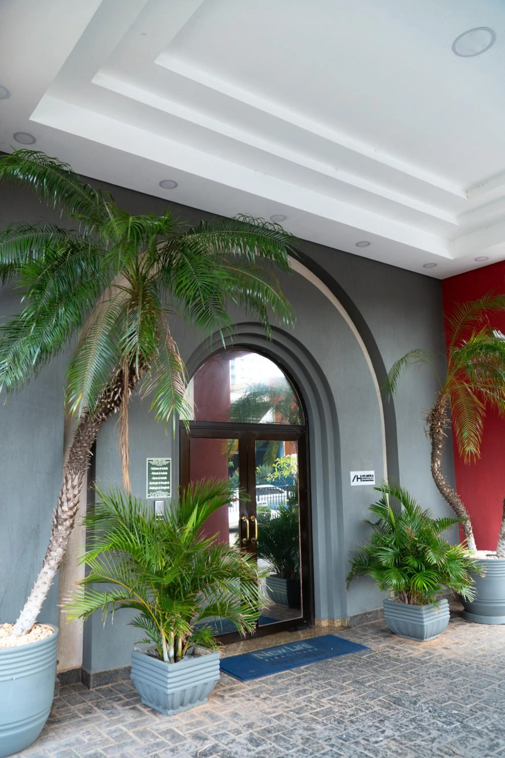 Facade/entrance in New Life Piracicaba by Atlantica